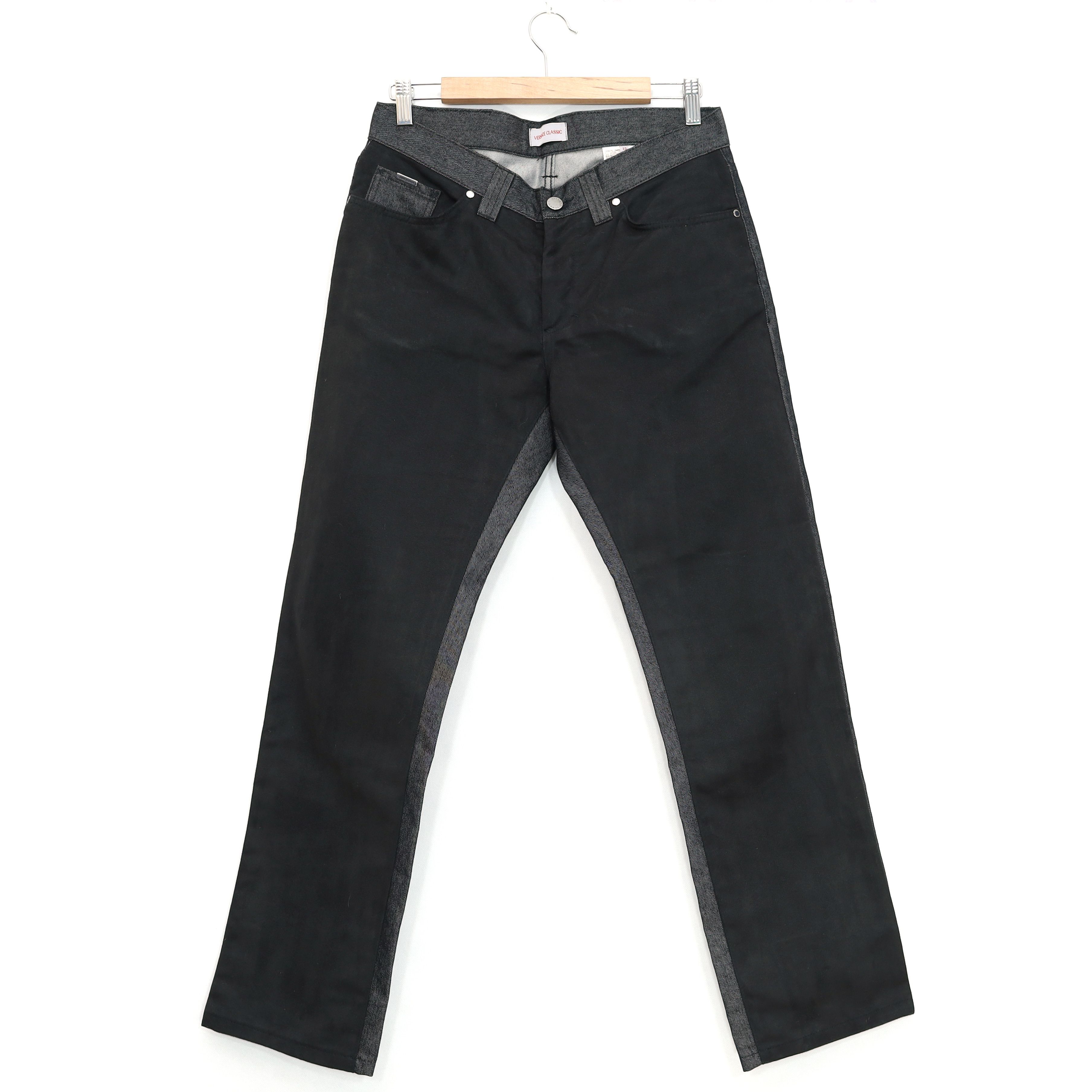 Versace Very Rare Versace Classic Two Tone Jeans 33 Vintage Size US 33 - 1 Thumbnail