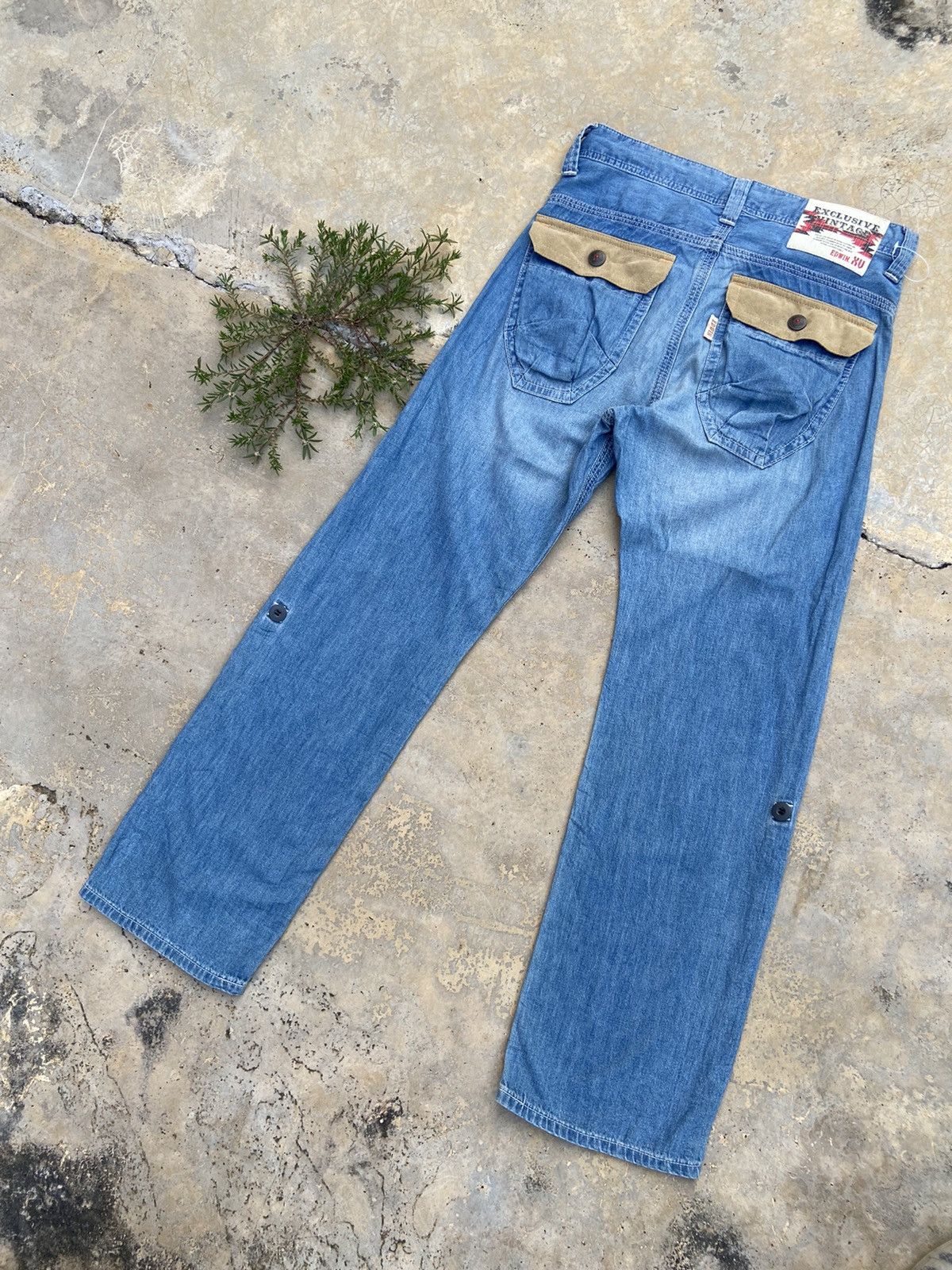 Edwin EDWIN EXCLUSIVE VINTAGE BUSHPANT DRAW STRING Size US 33 - 4 Thumbnail