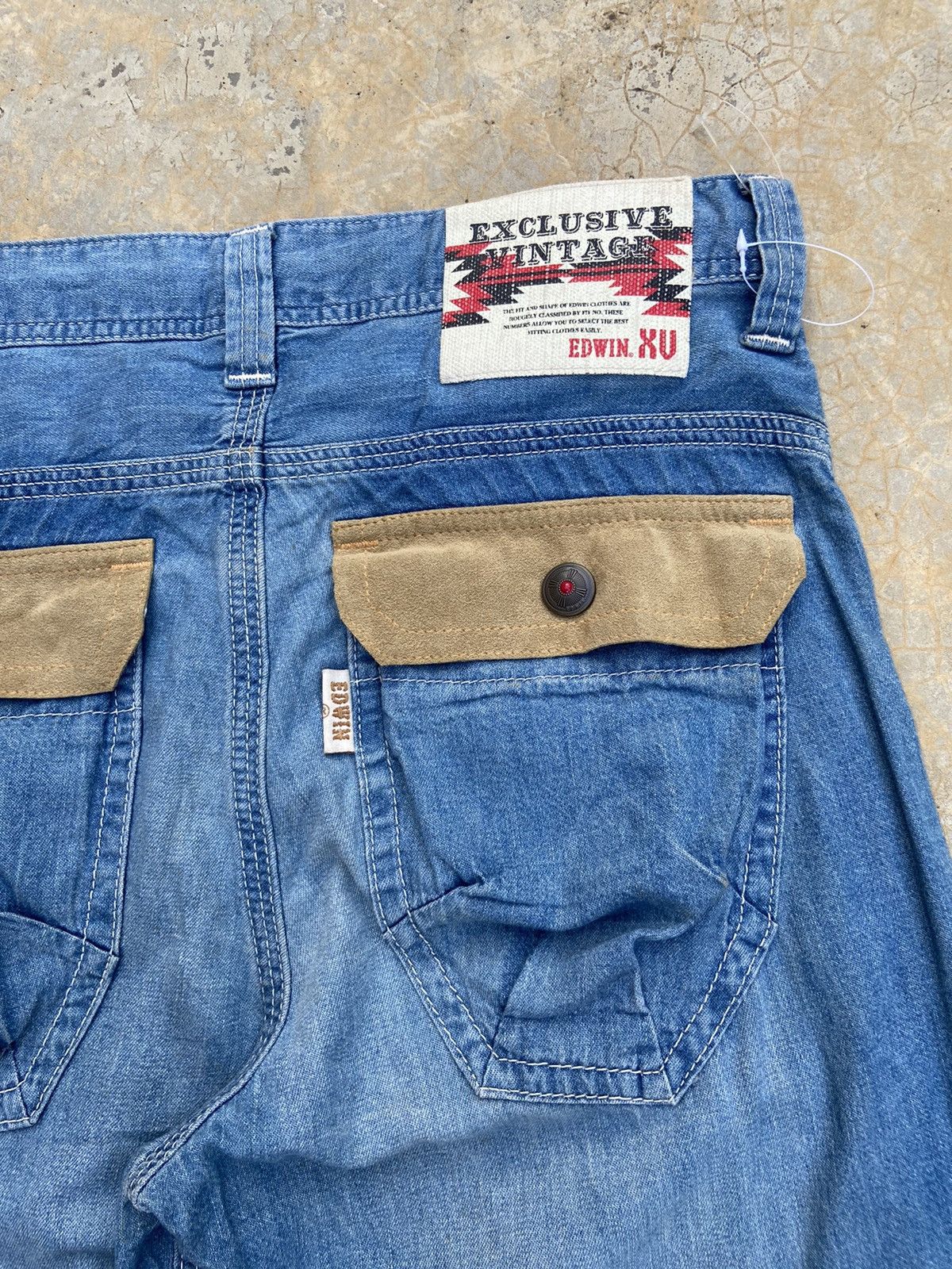 Edwin EDWIN EXCLUSIVE VINTAGE BUSHPANT DRAW STRING Size US 33 - 6 Thumbnail