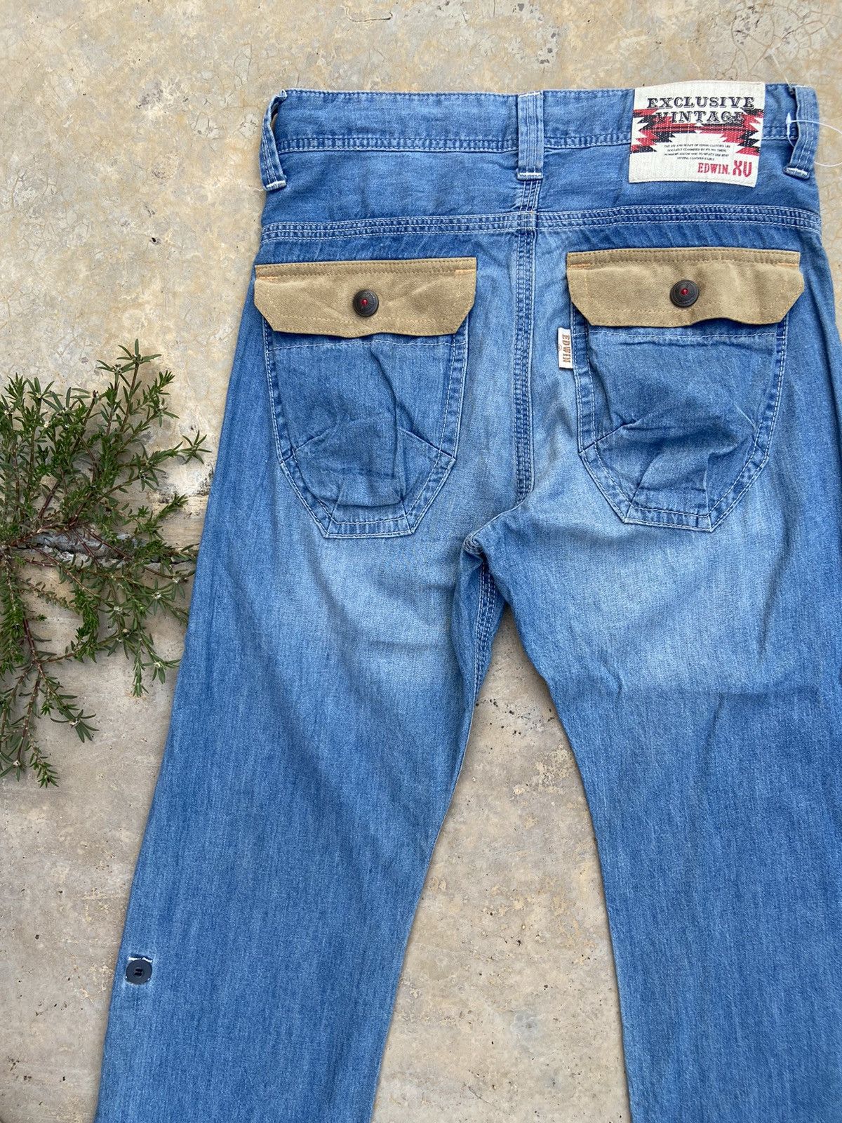 Edwin EDWIN EXCLUSIVE VINTAGE BUSHPANT DRAW STRING Size US 33 - 5 Thumbnail