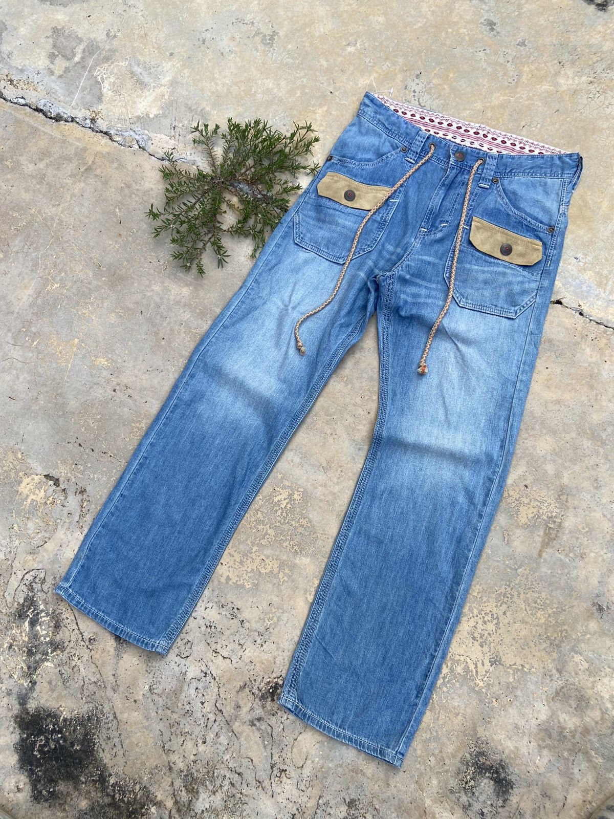 Edwin EDWIN EXCLUSIVE VINTAGE BUSHPANT DRAW STRING Size US 33 - 1 Thumbnail