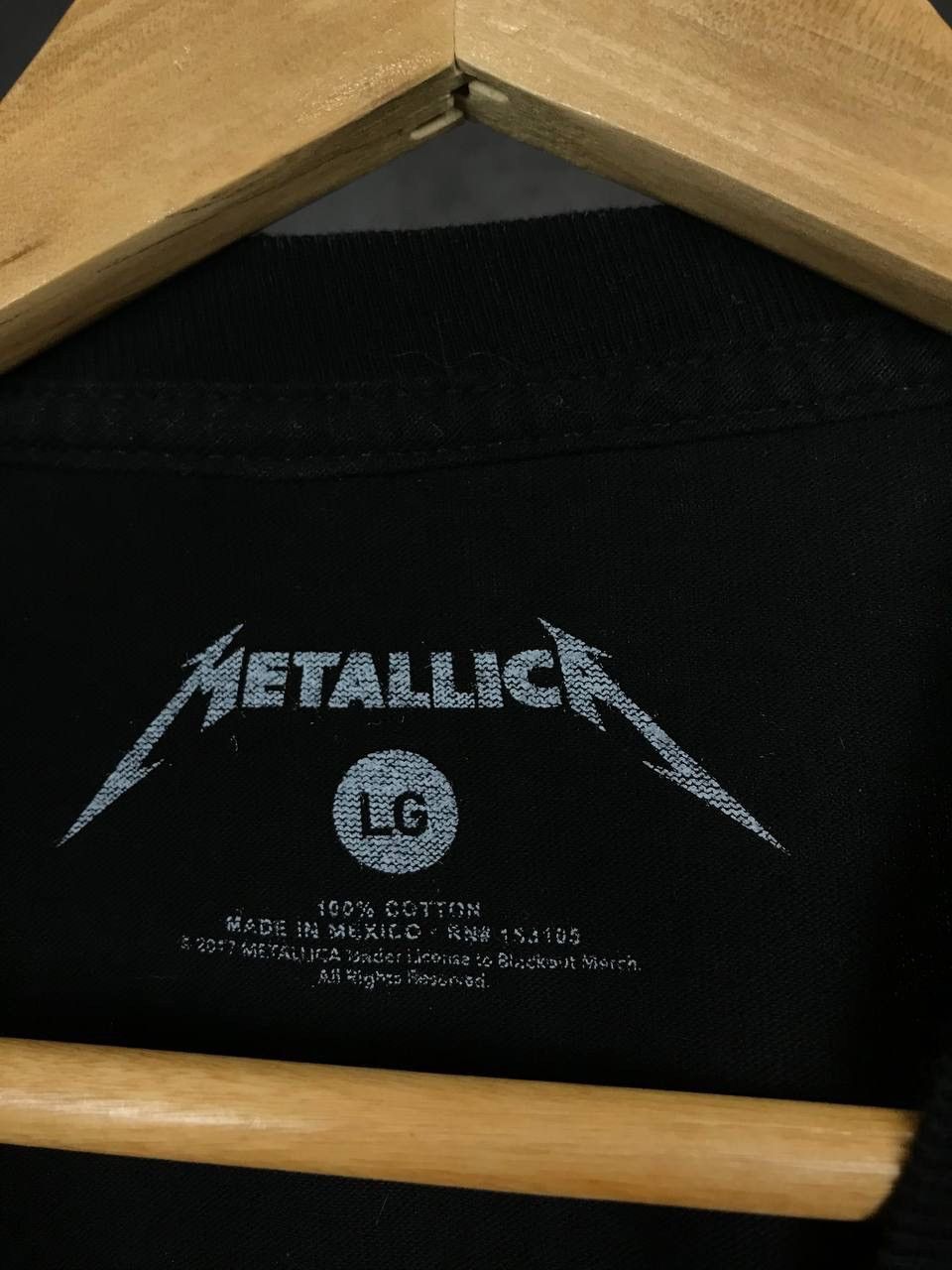 Band Tees × Metallica Metallica vintage rock band overprinted tee Size US L / EU 52-54 / 3 - 3 Thumbnail