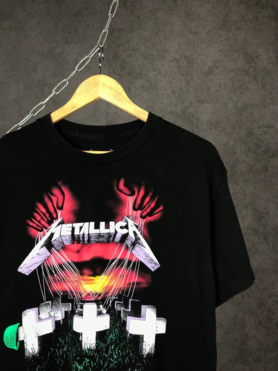 Band Tees × Metallica Metallica vintage rock band overprinted tee Size US L / EU 52-54 / 3 - 2 Thumbnail