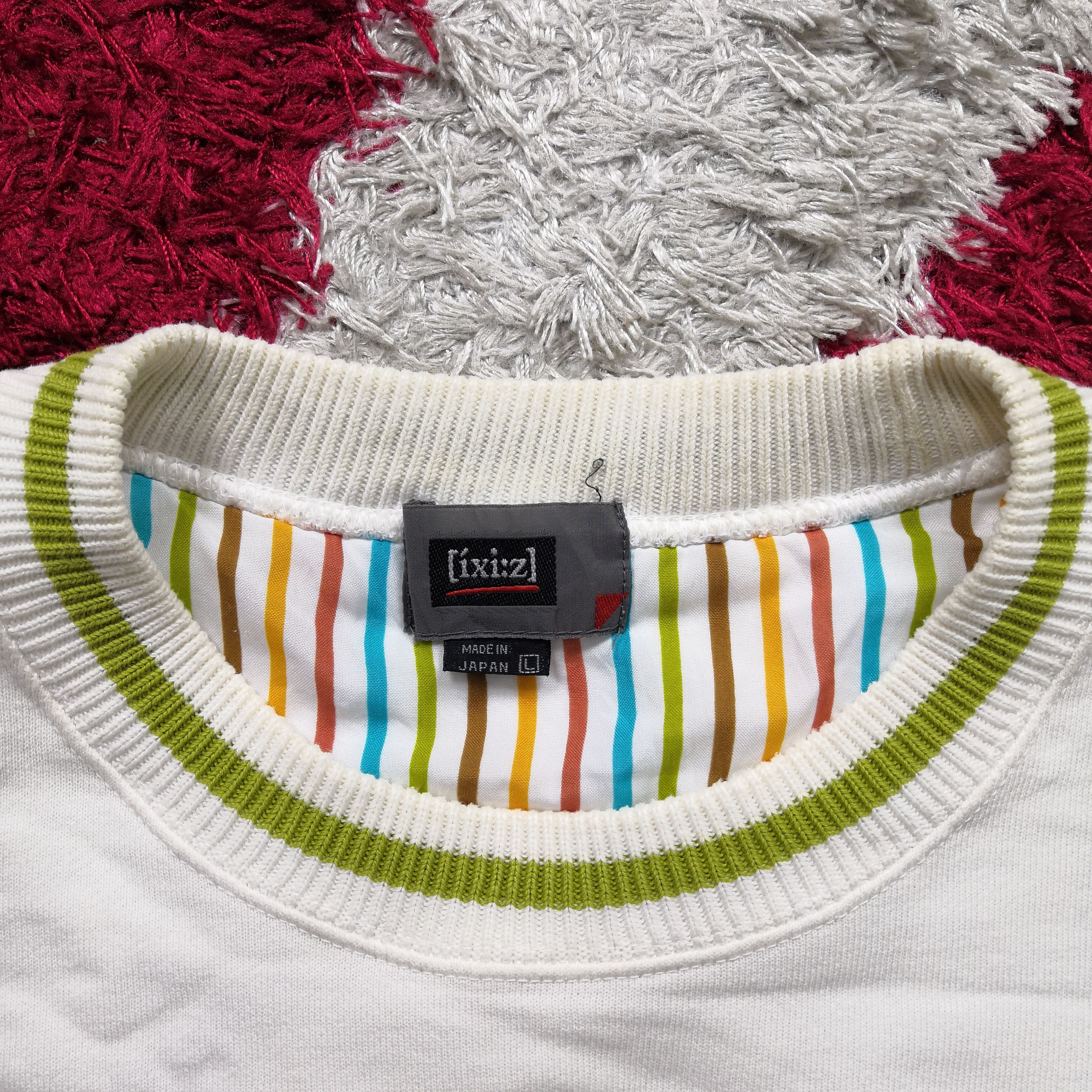 Japanese Brand × Vintage Vintage IXIZ Sweatshirt Carpet Logo Crewneck Sweater Size US M / EU 48-50 / 2 - 6 Thumbnail
