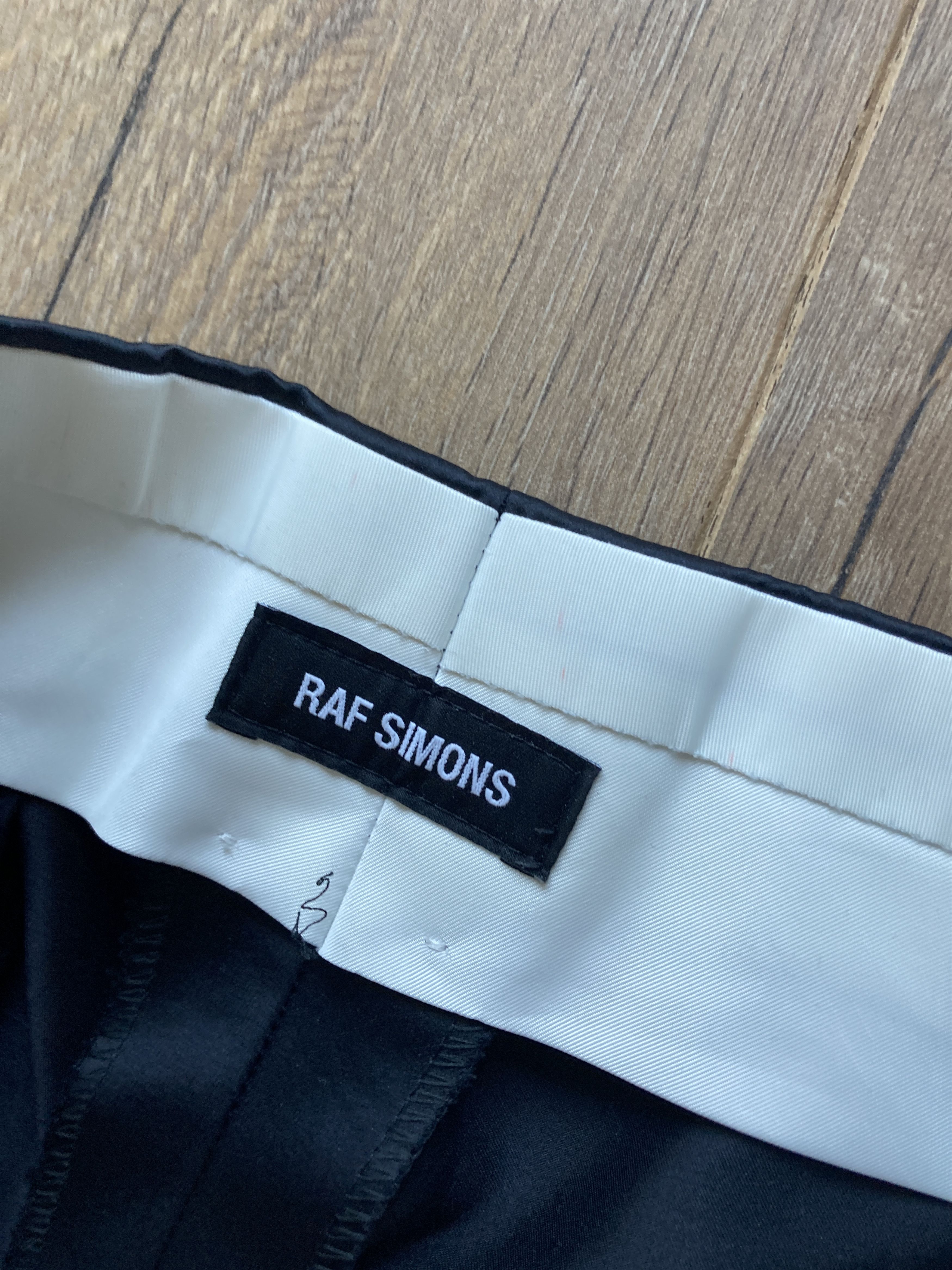 Raf Simons AW18 RUNWAY SLIM SPACE PANTS Size US 34 / EU 50 - 9 Thumbnail