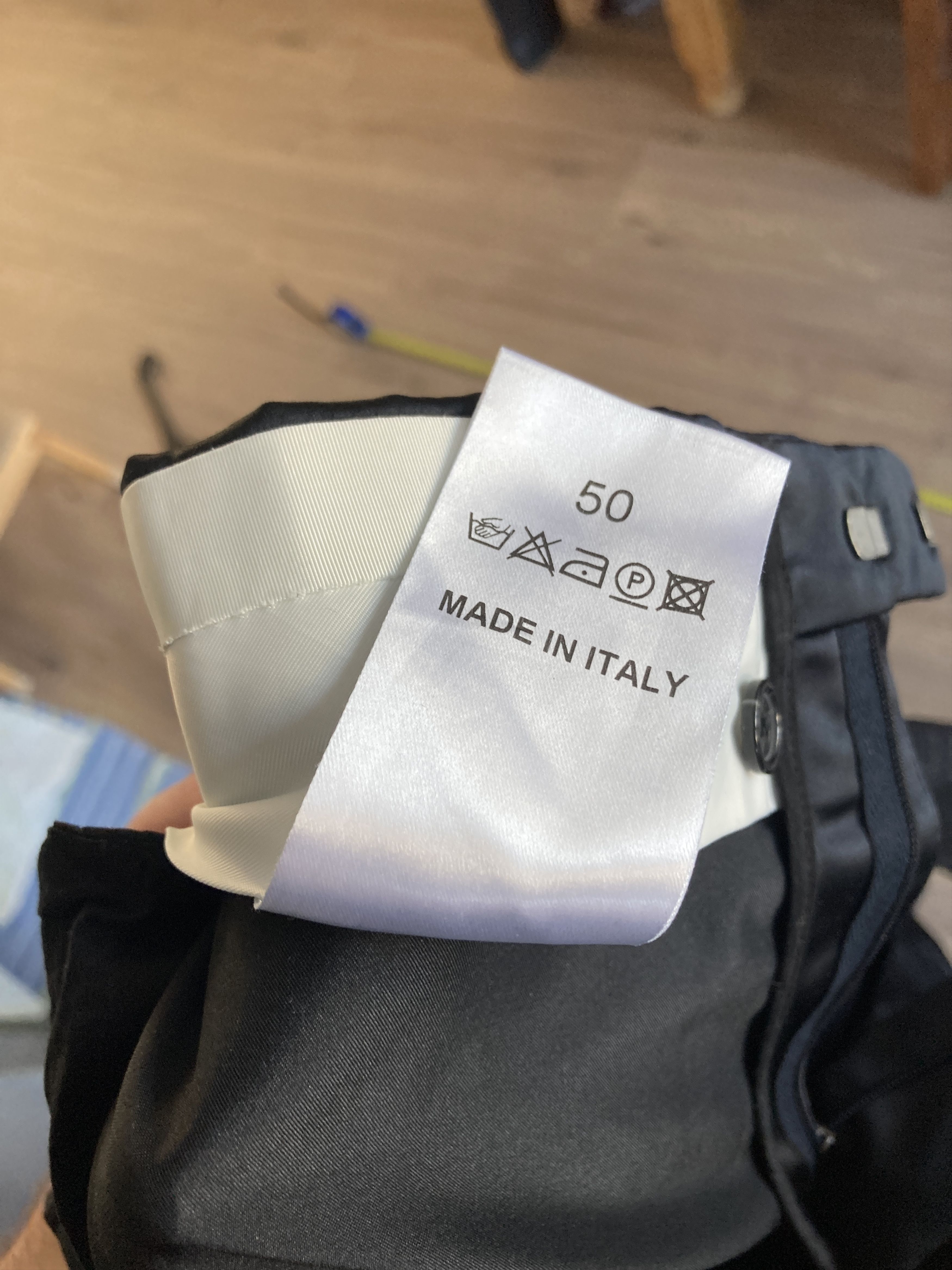 Raf Simons AW18 RUNWAY SLIM SPACE PANTS Size US 34 / EU 50 - 11 Thumbnail