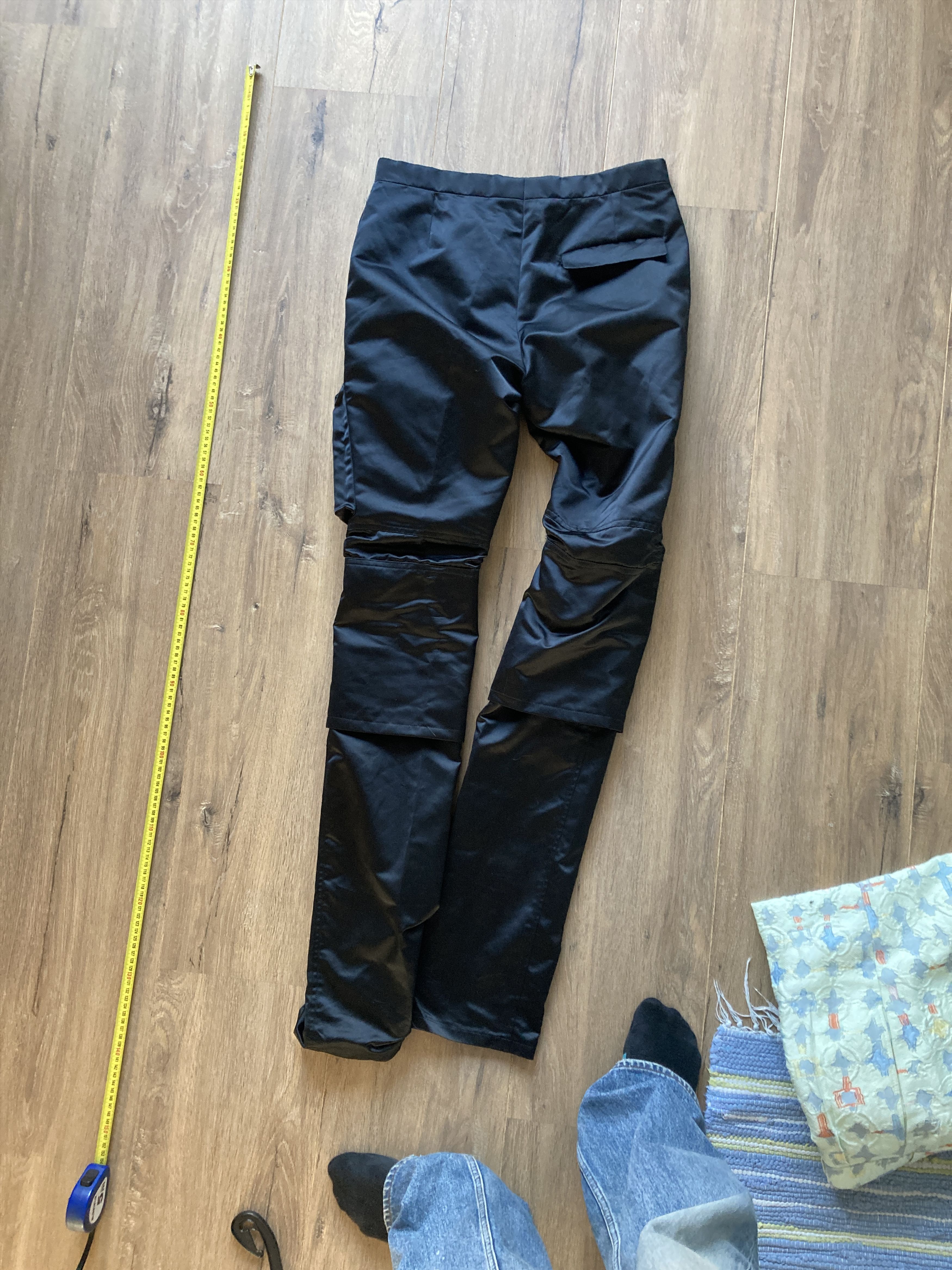 k*d様 18AW RAF SIMONS　 Slim pants with po Raf Simons AW18 RUNWAY SLIM SPACE PANTS | Grailed