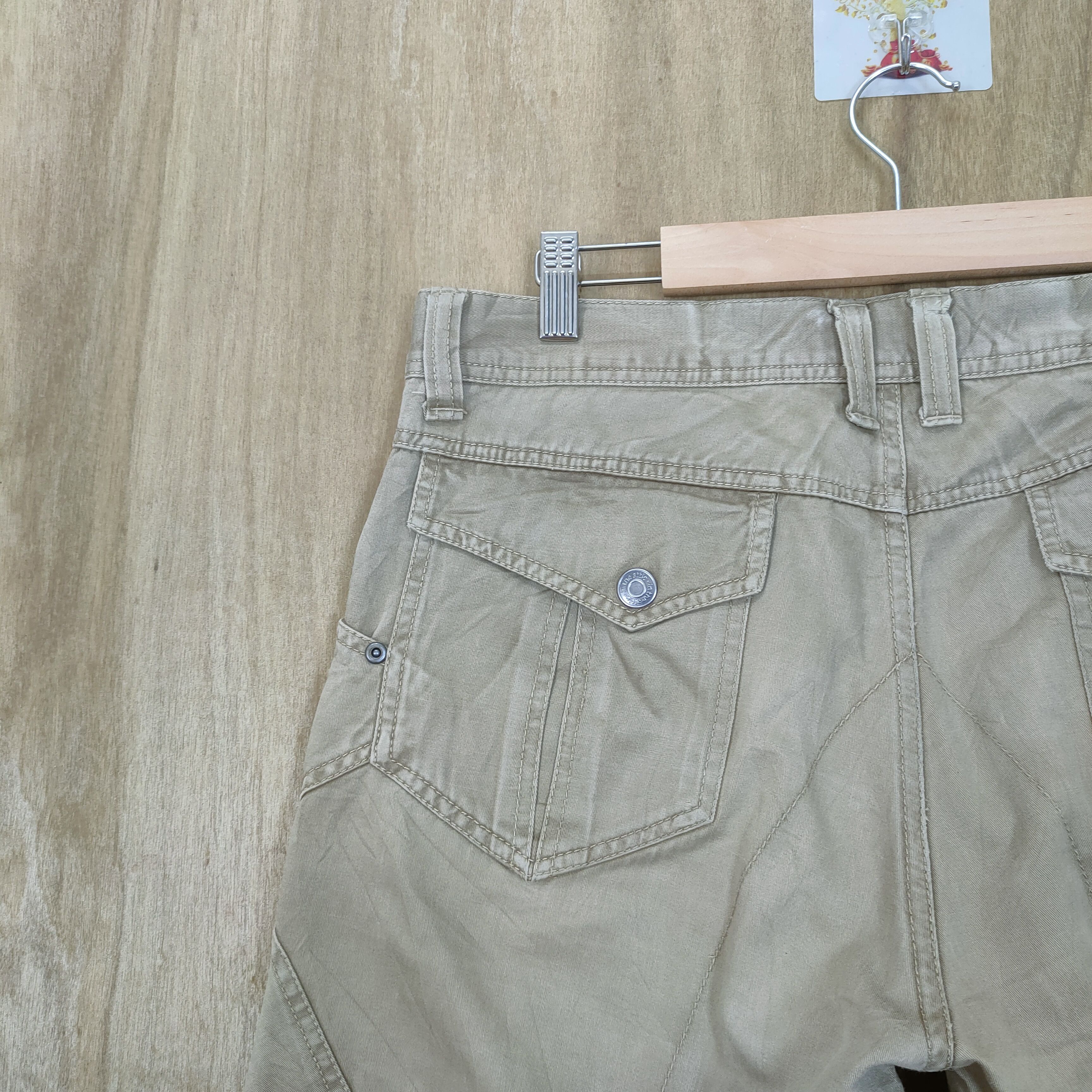 In The Attic VINTAGE IN THE ATTIC BROWN CARGO PANTS Size US 32 / EU 48 - 11 Thumbnail