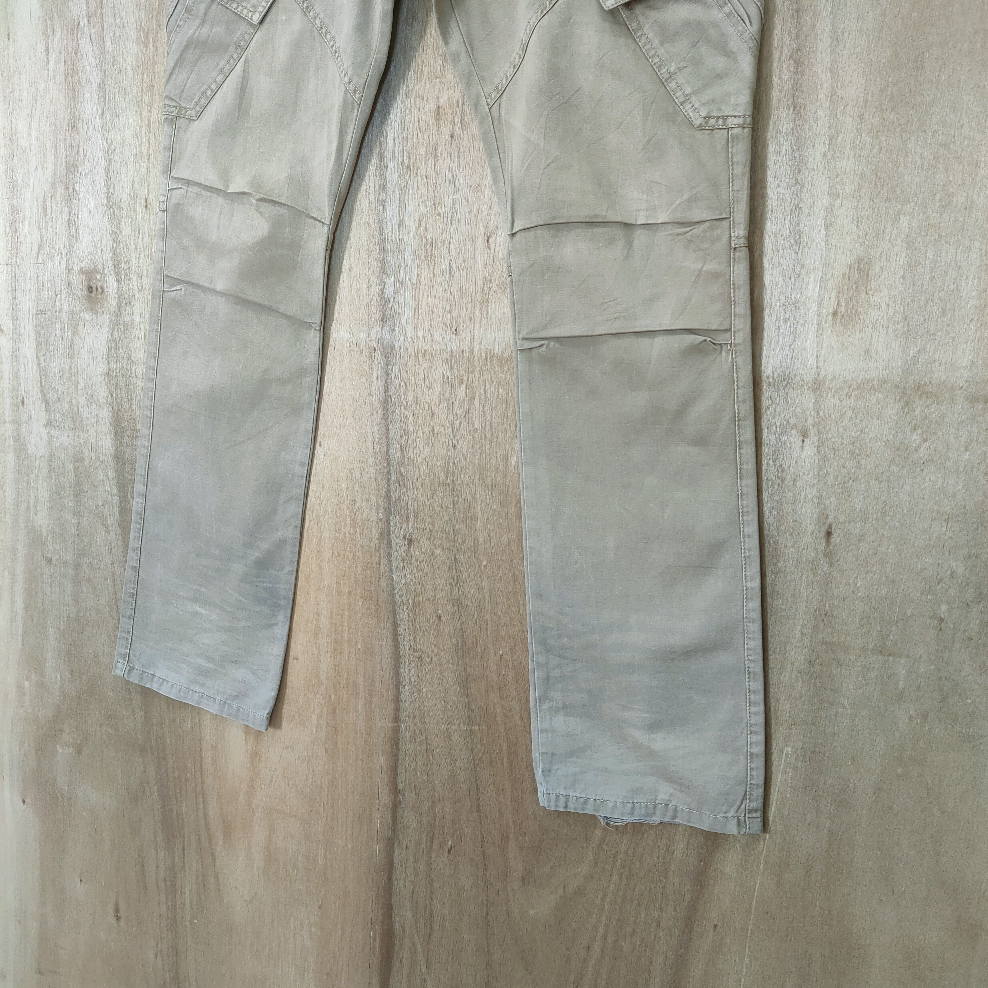 In The Attic VINTAGE IN THE ATTIC BROWN CARGO PANTS Size US 32 / EU 48 - 3 Thumbnail