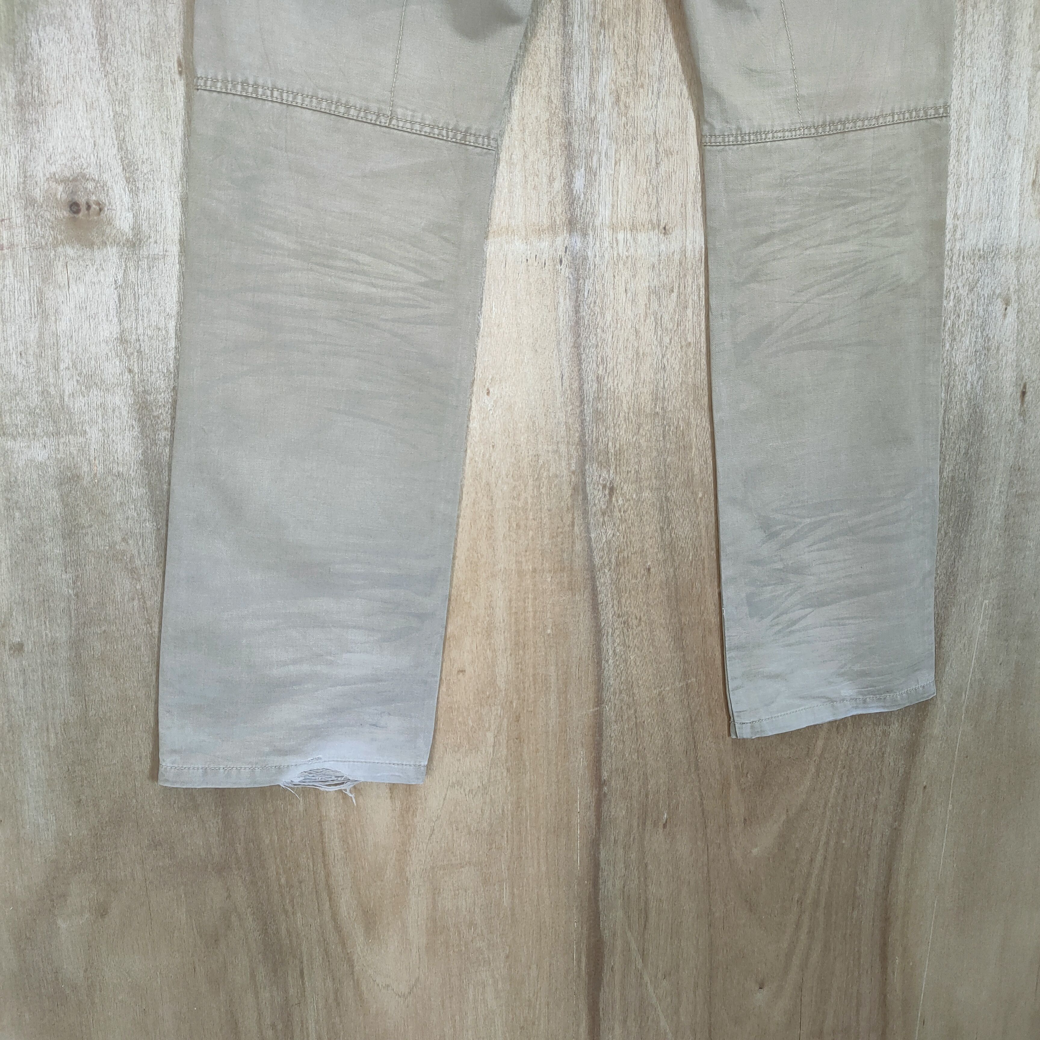 In The Attic VINTAGE IN THE ATTIC BROWN CARGO PANTS Size US 32 / EU 48 - 10 Thumbnail