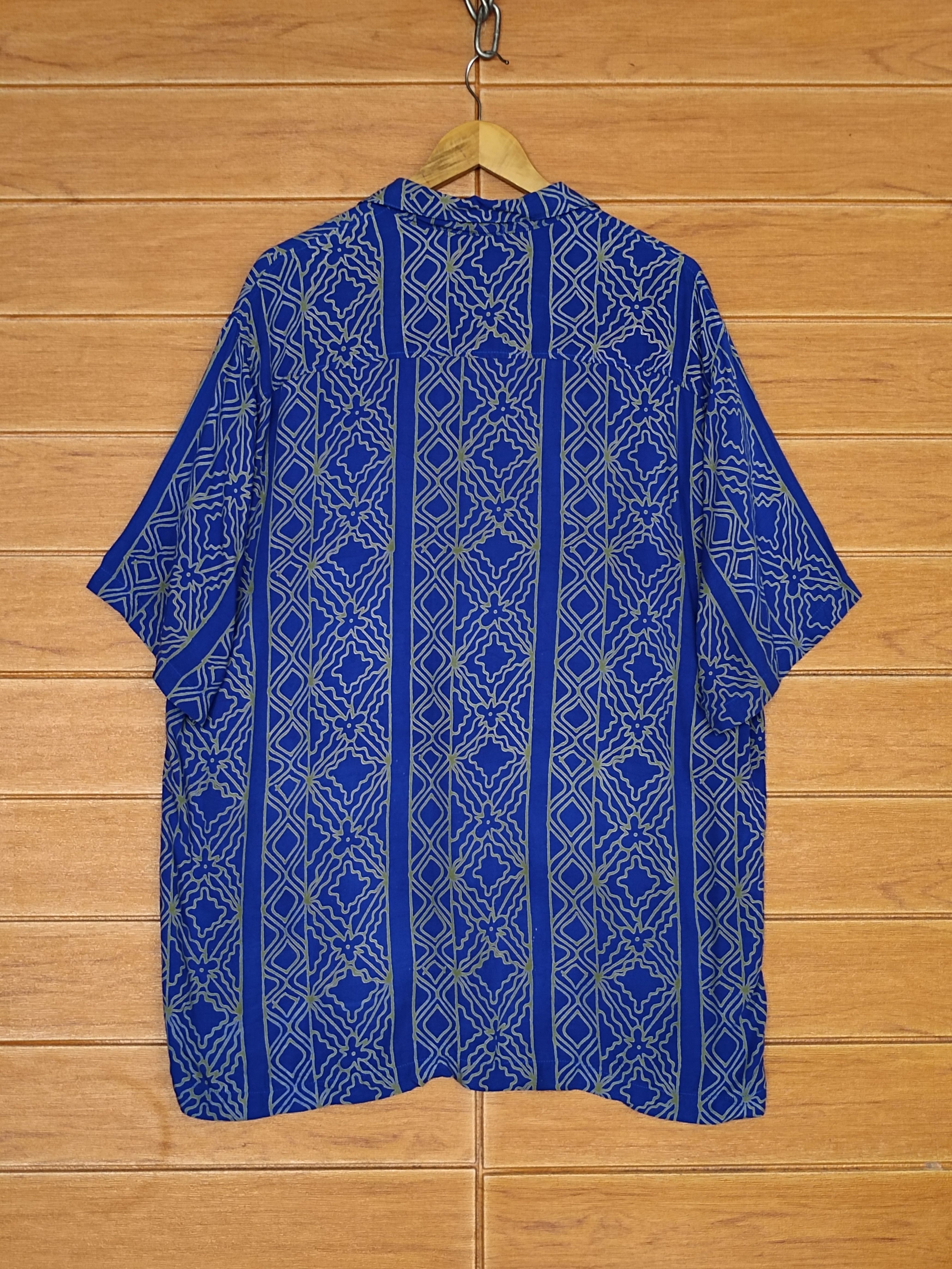 Japanese Brand Vintage Japanese Hawaiian Falasino Panel Abstract Rayon Size US L / EU 52-54 / 3 - 7 Thumbnail