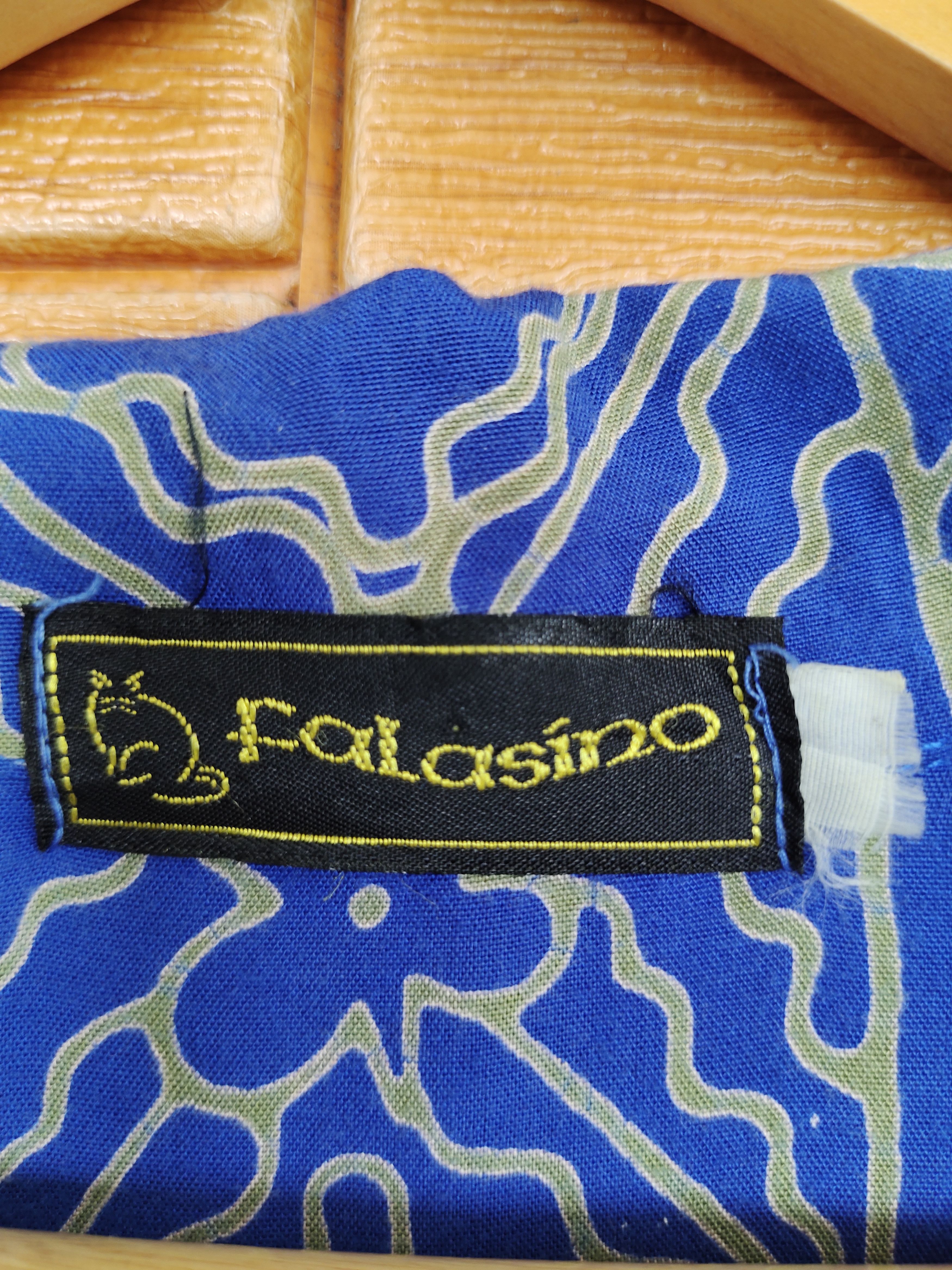 Japanese Brand Vintage Japanese Hawaiian Falasino Panel Abstract Rayon Size US L / EU 52-54 / 3 - 9 Thumbnail