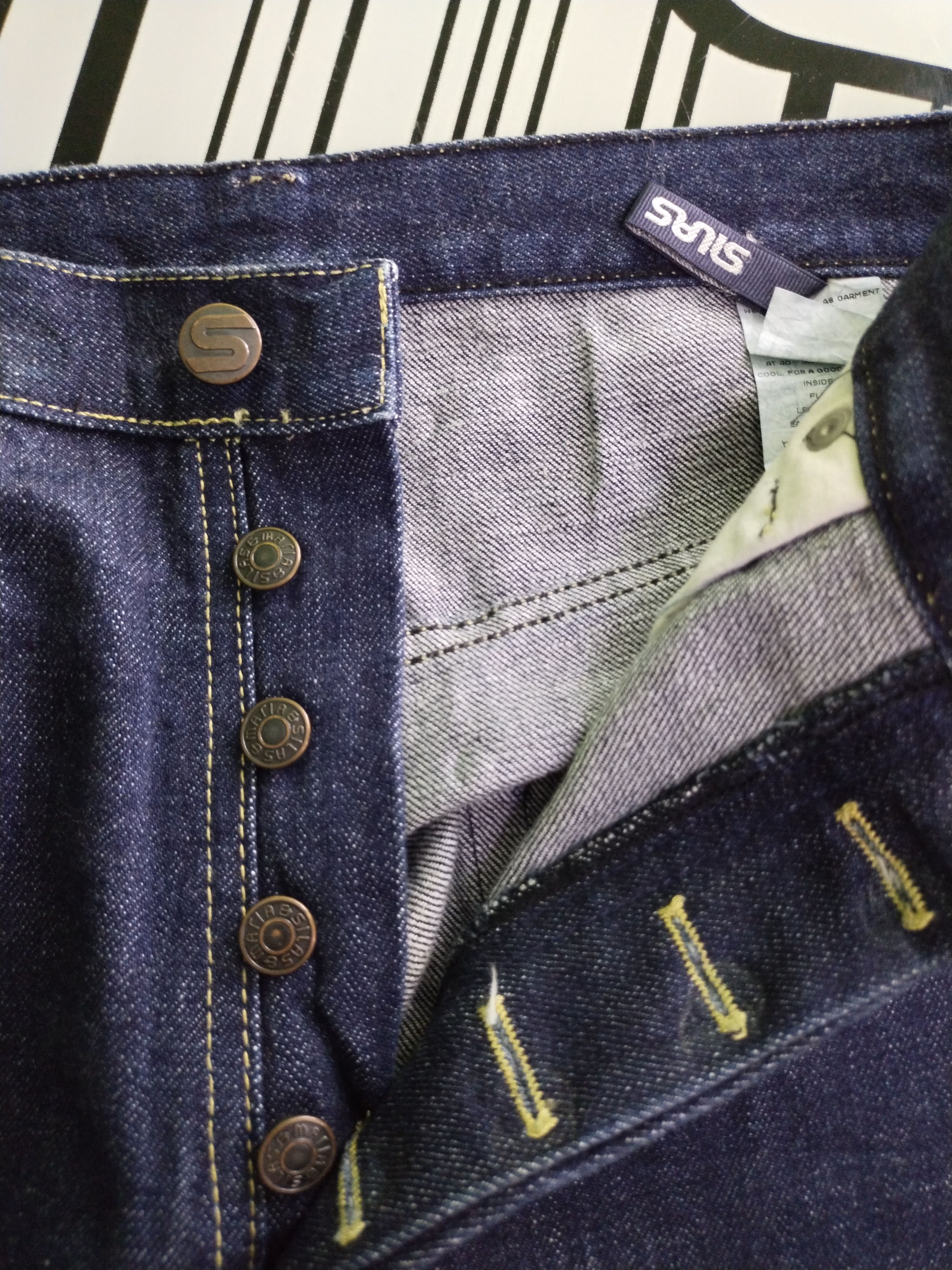 Silas RARE VINTAGE SILAS JAPAN DENIM JEANS Size US 36 / EU 52 - 7 Thumbnail
