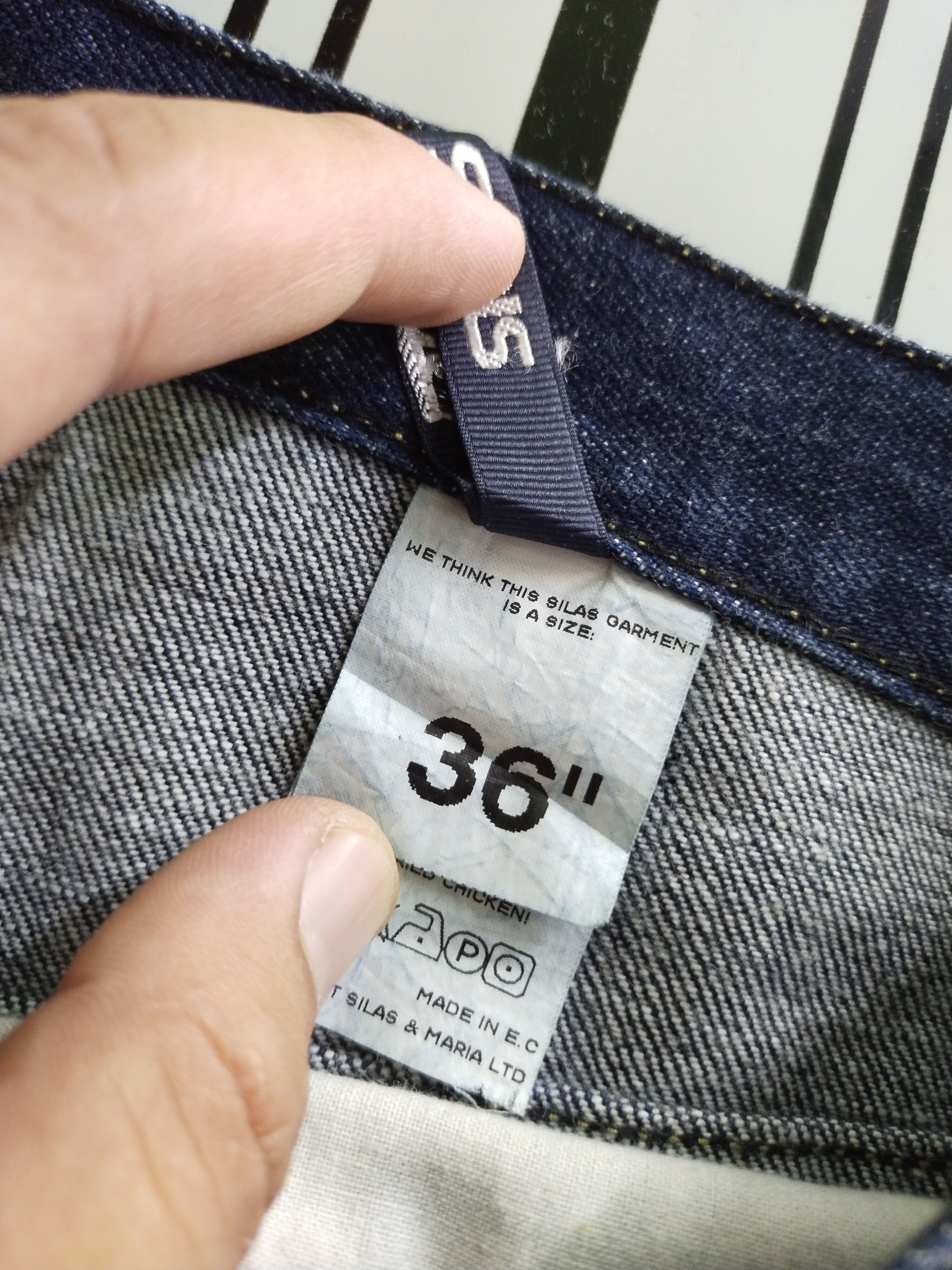 Silas RARE VINTAGE SILAS JAPAN DENIM JEANS Size US 36 / EU 52 - 14 Thumbnail