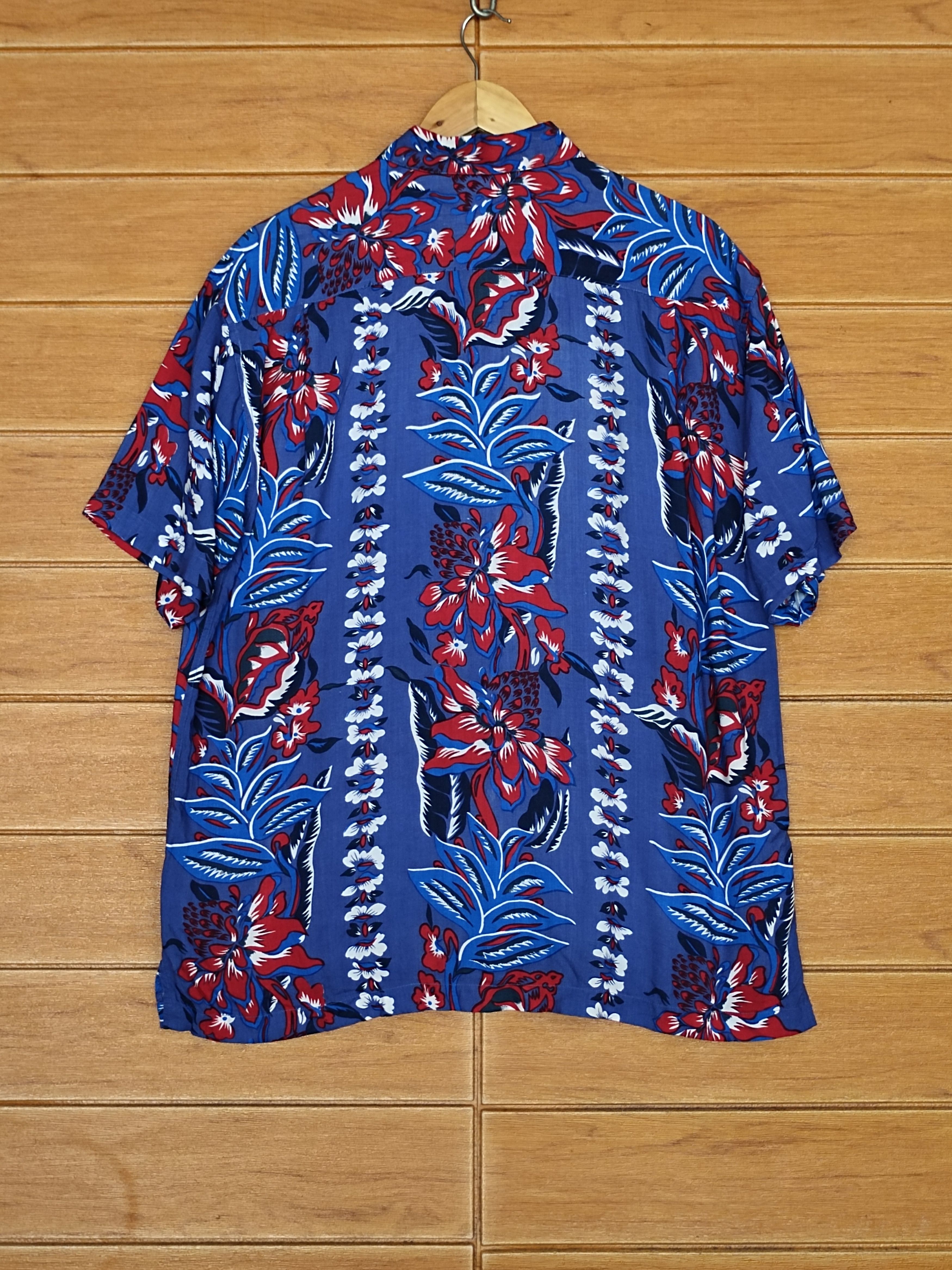 Sun Surf Vintage Japanese Hawaiian Living Island Panel Print Rayon Size US L / EU 52-54 / 3 - 8 Thumbnail