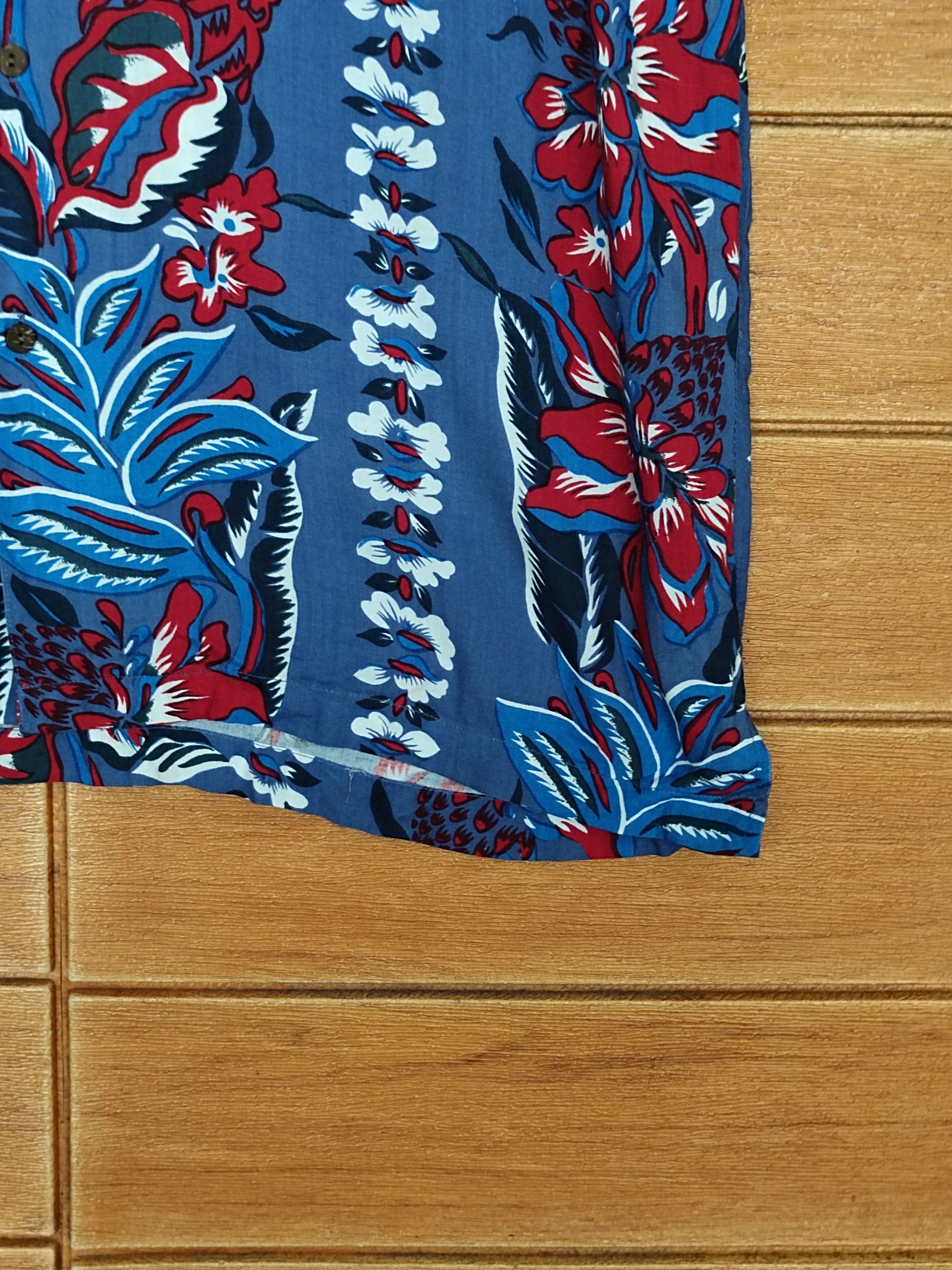 Sun Surf Vintage Japanese Hawaiian Living Island Panel Print Rayon Size US L / EU 52-54 / 3 - 6 Thumbnail