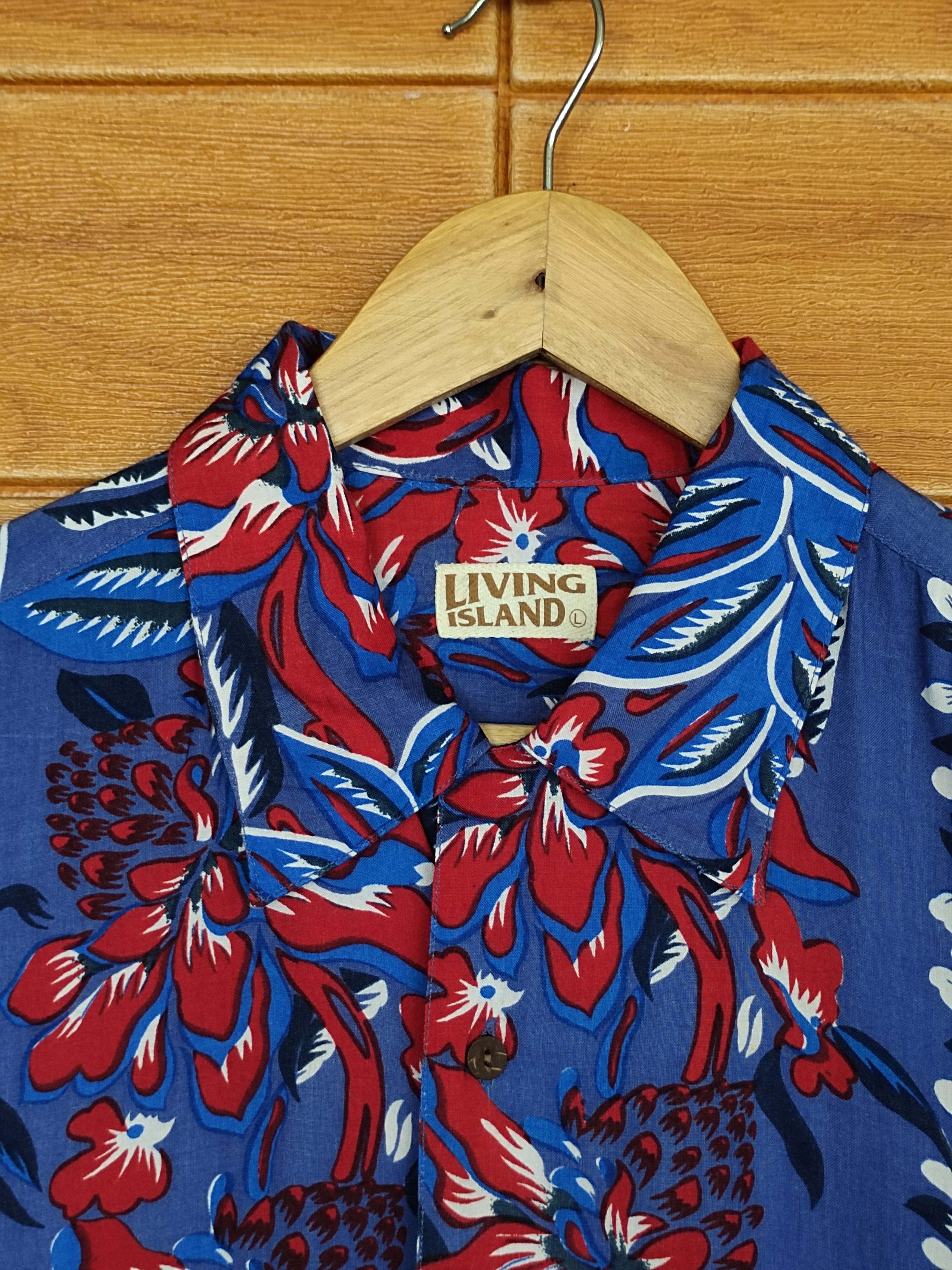 Sun Surf Vintage Japanese Hawaiian Living Island Panel Print Rayon Size US L / EU 52-54 / 3 - 3 Thumbnail