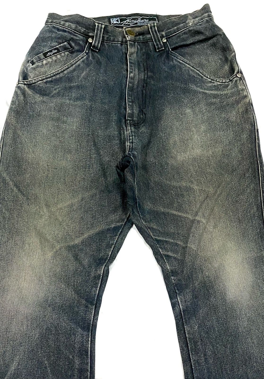 Karl Kani KARL KANI DENIM BEGGY UTILITY JEANS IN BLUE Size US 28 / EU 44 - 4 Thumbnail