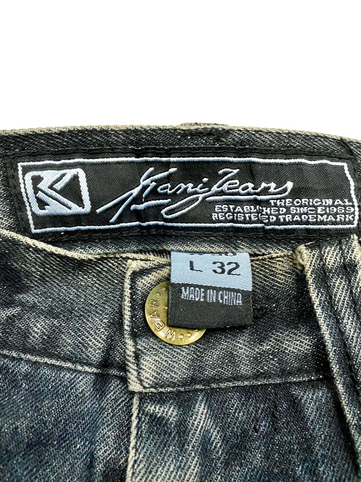 Karl Kani KARL KANI DENIM BEGGY UTILITY JEANS IN BLUE Size US 28 / EU 44 - 9 Thumbnail