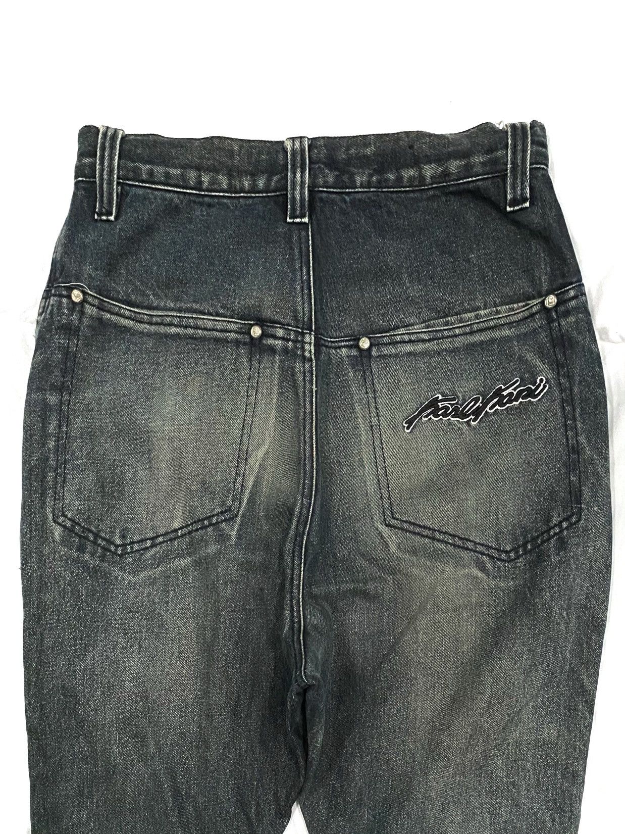 Karl Kani KARL KANI DENIM BEGGY UTILITY JEANS IN BLUE Size US 28 / EU 44 - 12 Thumbnail