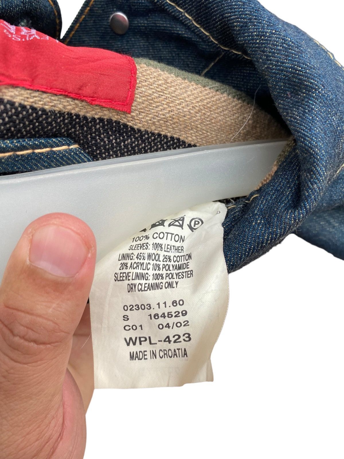 Levi's Levi’s RED Denim Jacket Size US M / EU 48-50 / 2 - 6 Thumbnail