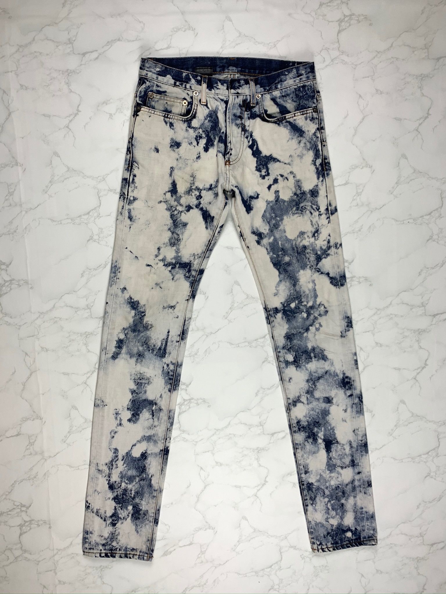 Dior Dior Painted Denim Jeans Size US 28 / EU 44 - 1 Thumbnail