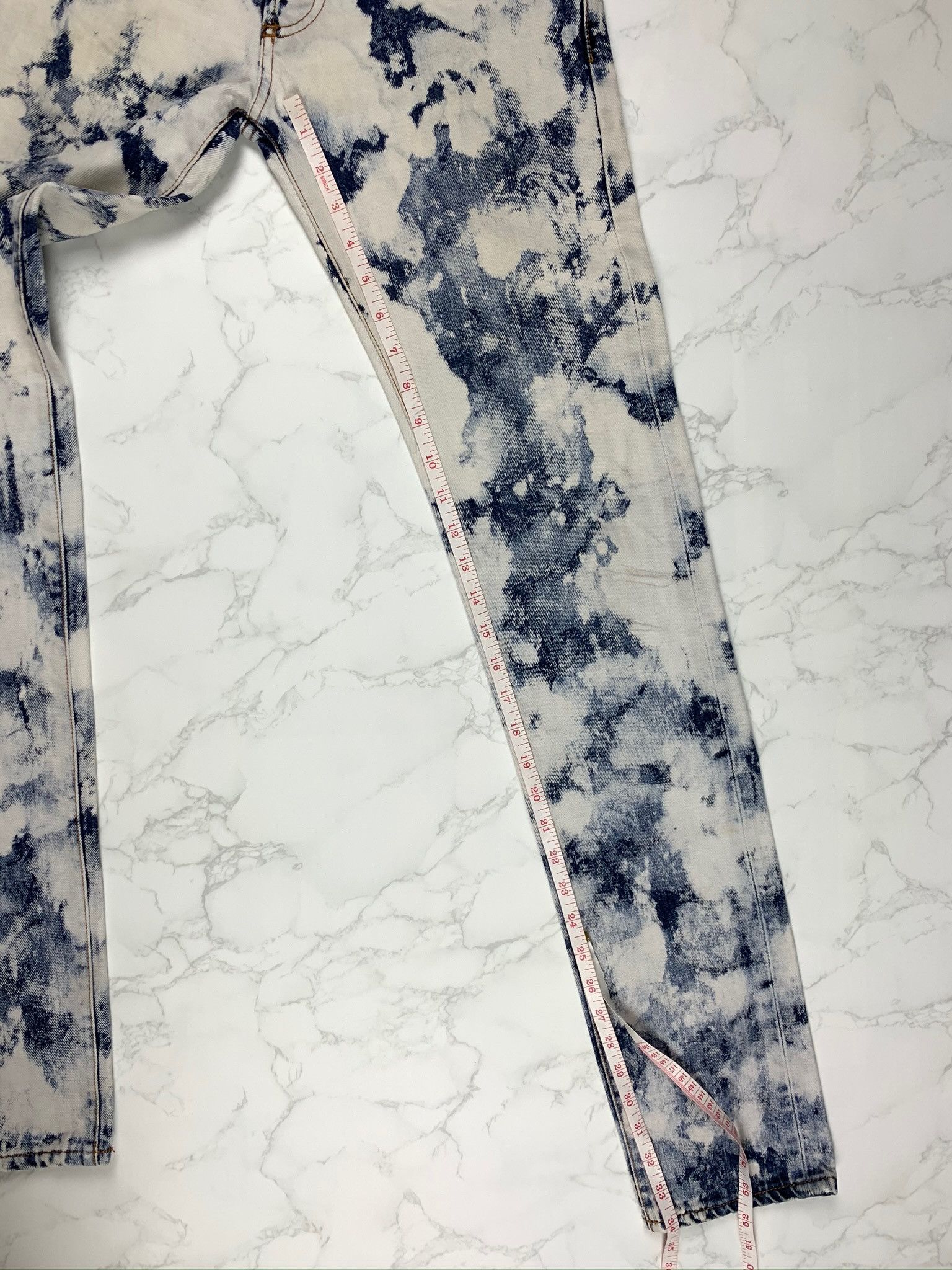 Dior Dior Painted Denim Jeans Size US 28 / EU 44 - 4 Thumbnail