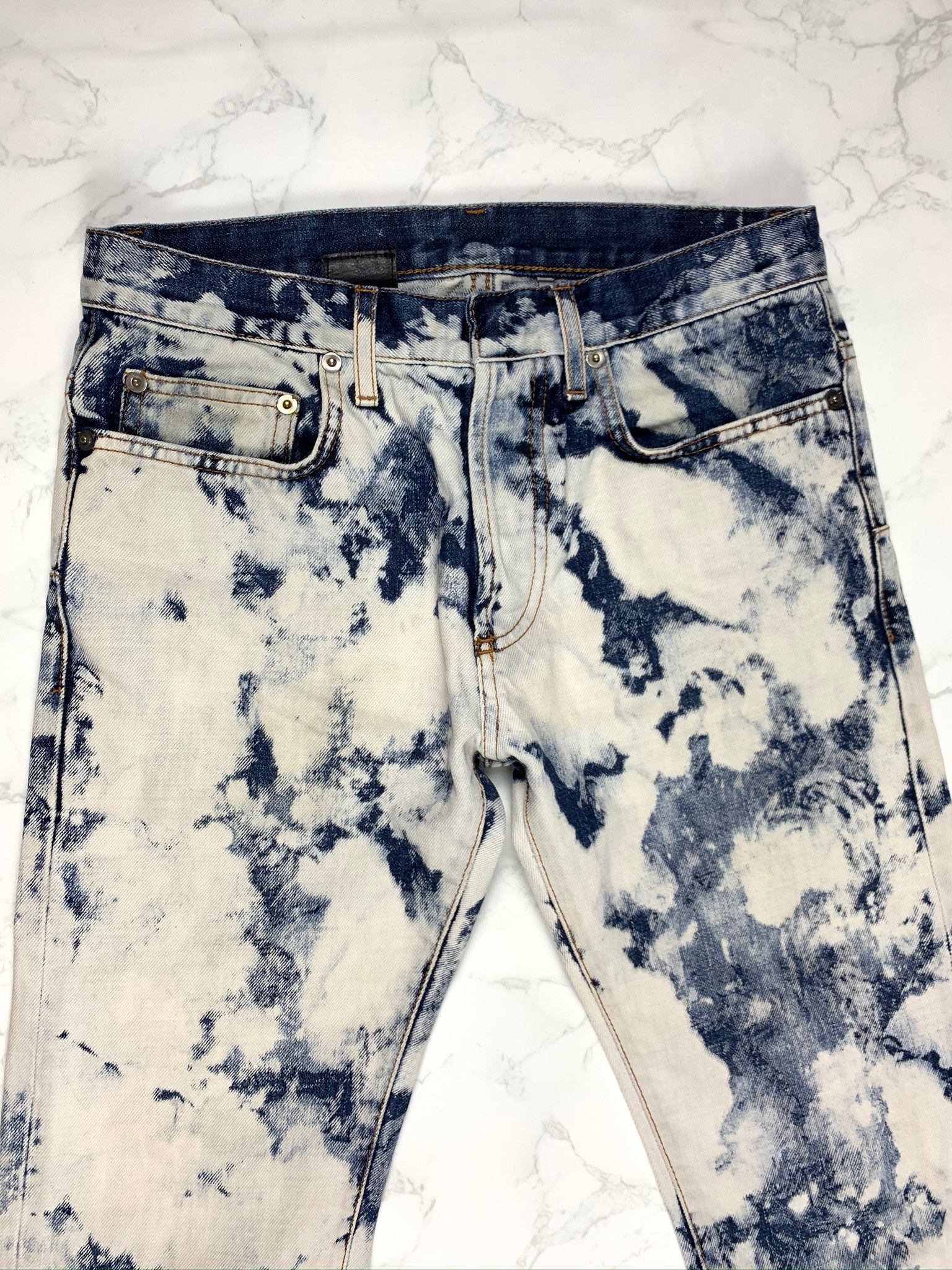 Dior Dior Painted Denim Jeans Size US 28 / EU 44 - 8 Thumbnail