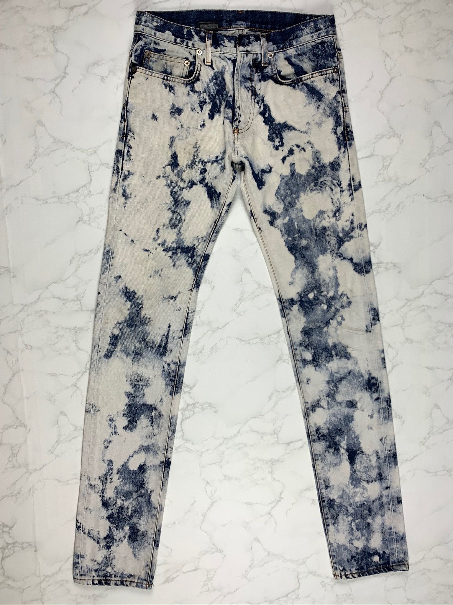 Dior Dior Painted Denim Jeans Size US 28 / EU 44 - 7 Thumbnail