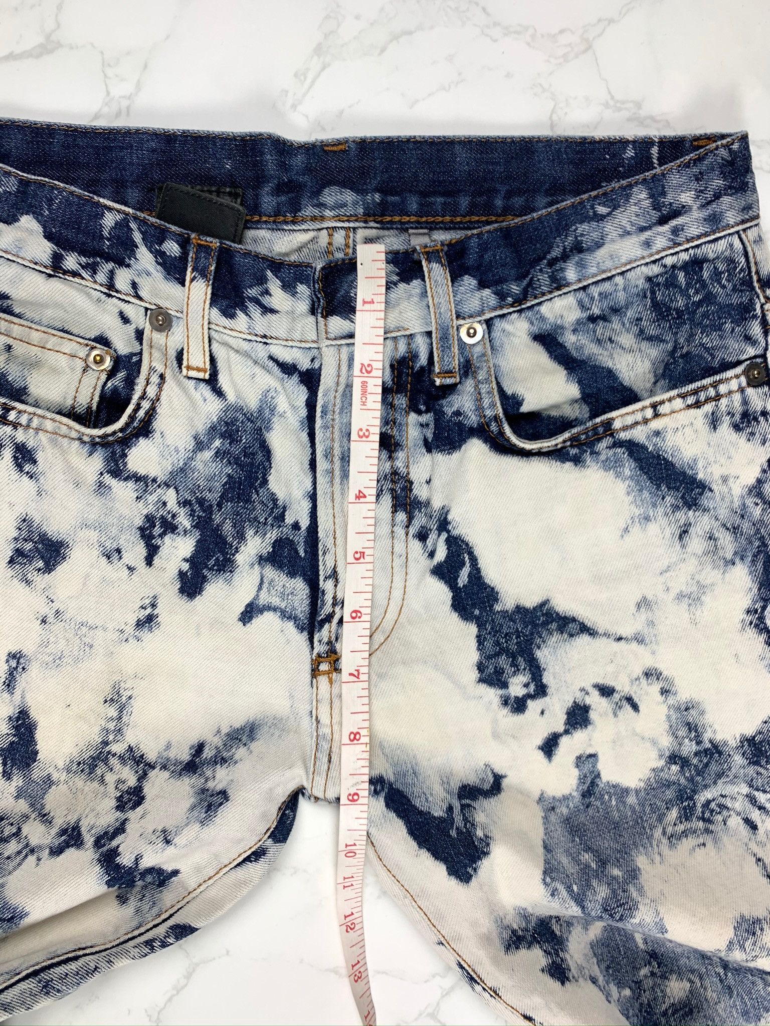 Dior Dior Painted Denim Jeans Size US 28 / EU 44 - 3 Thumbnail