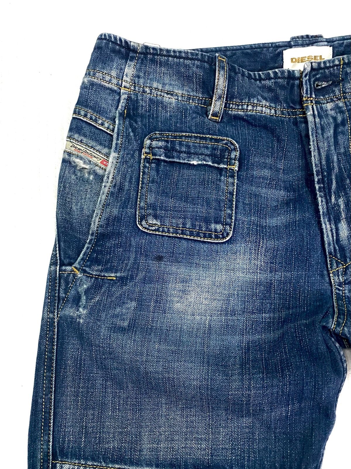 Diesel DISTRESSED DENIM SHORT MULTI POCKET by DIESEL Size US 30 / EU 46 - 15 Thumbnail