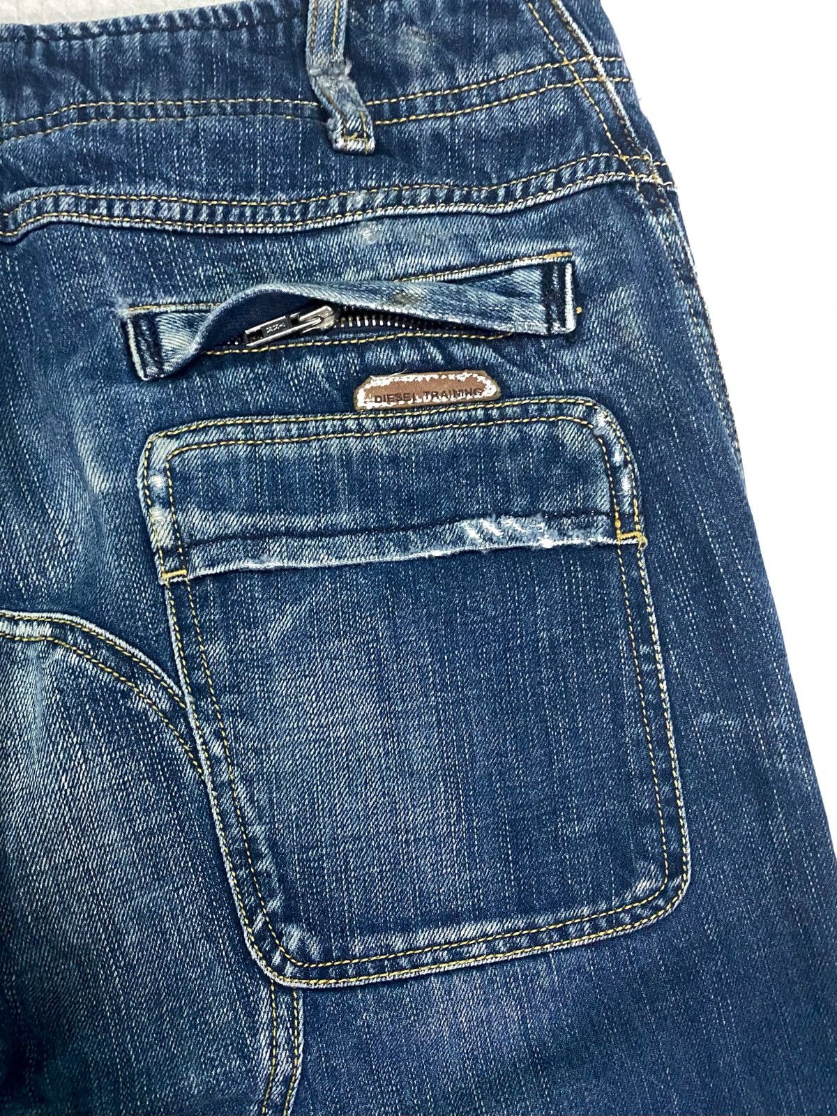 Diesel DISTRESSED DENIM SHORT MULTI POCKET by DIESEL Size US 30 / EU 46 - 10 Thumbnail