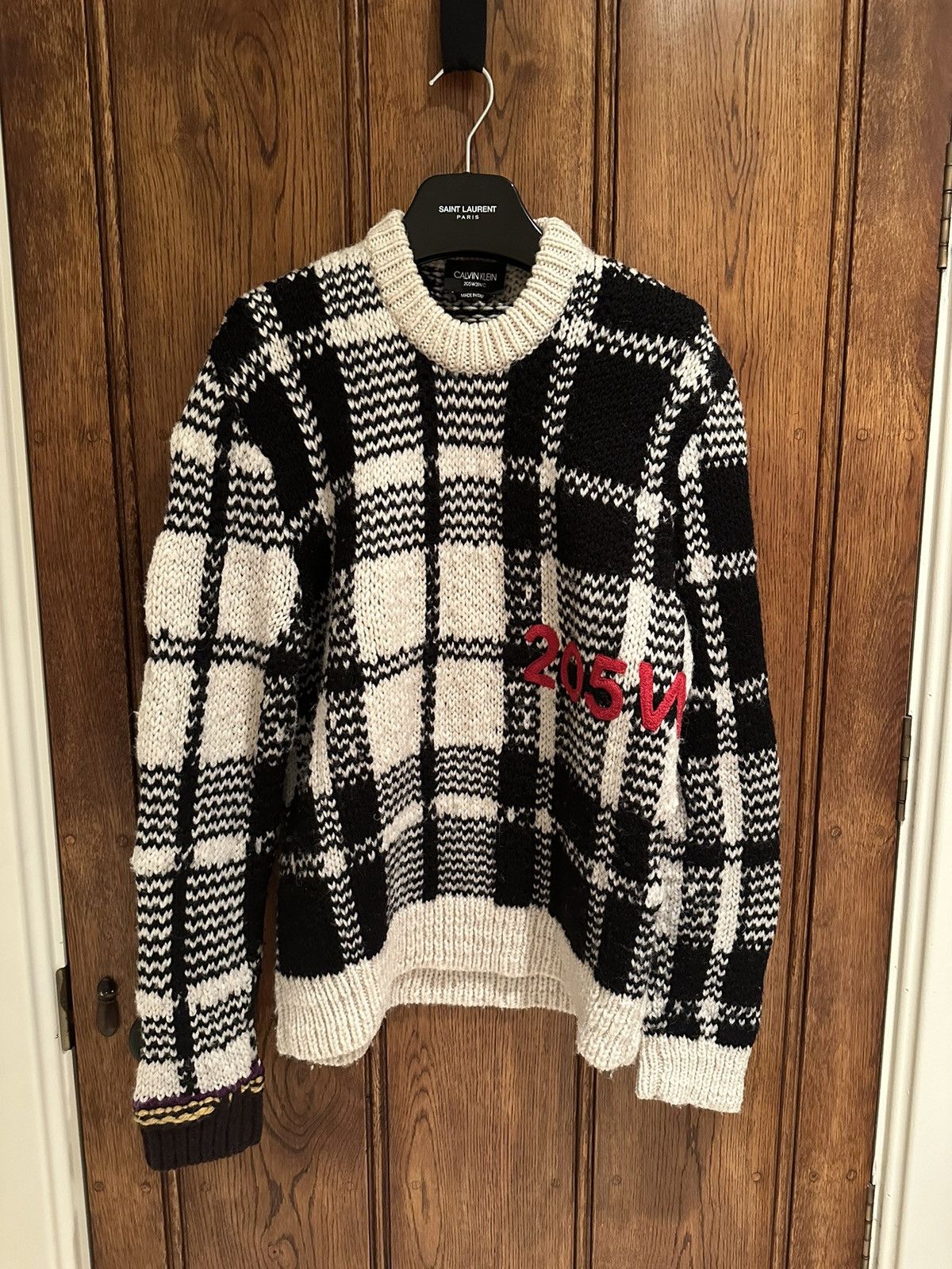 FW18 Calvin Klein 205w39nyc logo sweater Raf Simons
