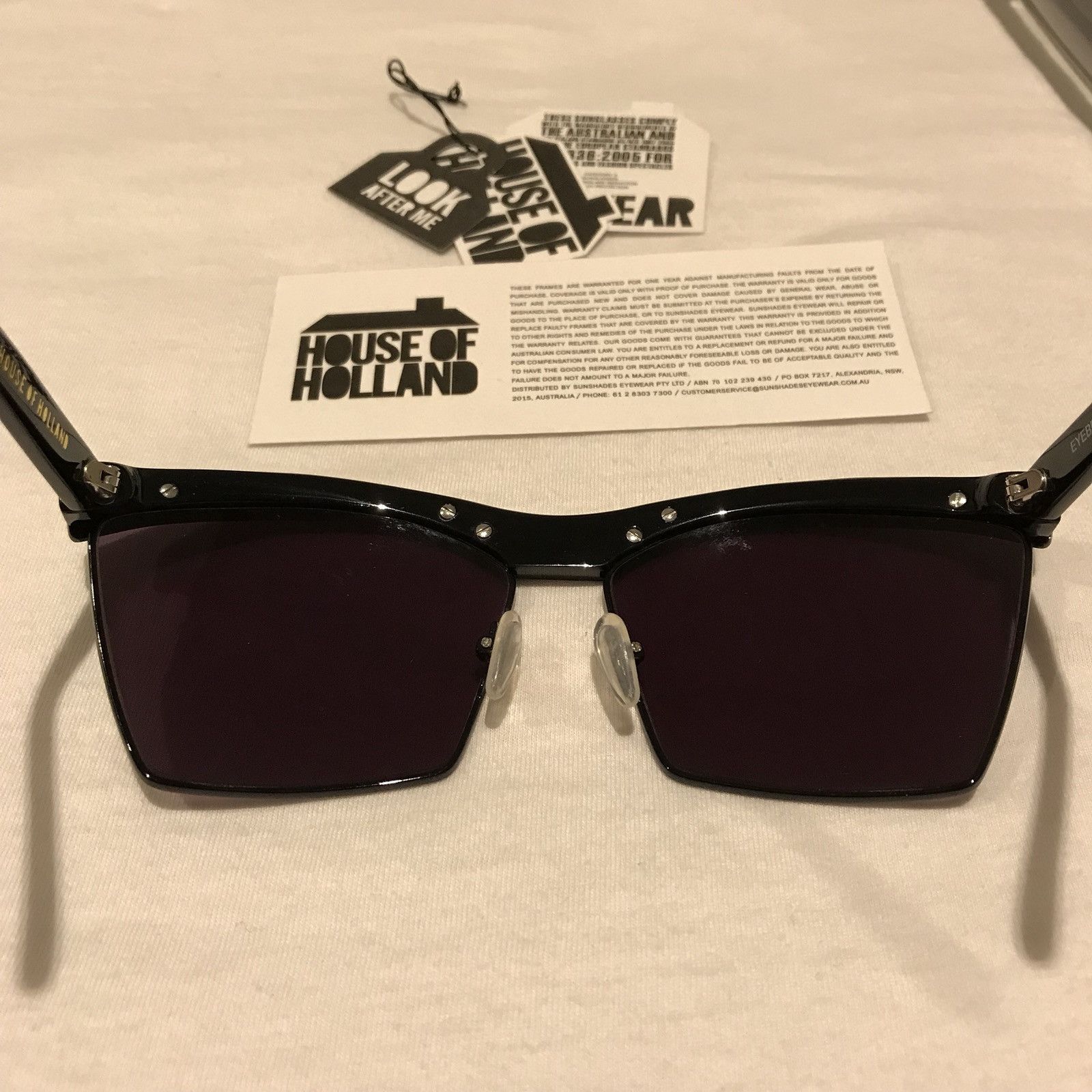 House Of Holland House Of Holland ‘Eyebrow’ Sunglasses Size ONE SIZE - 5 Thumbnail