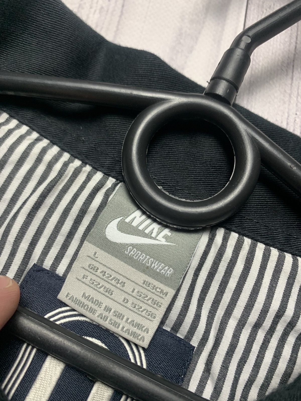 Nike × Vintage Vintage Nike Rugby shirt size L Size US L / EU 52-54 / 3 - 3 Thumbnail