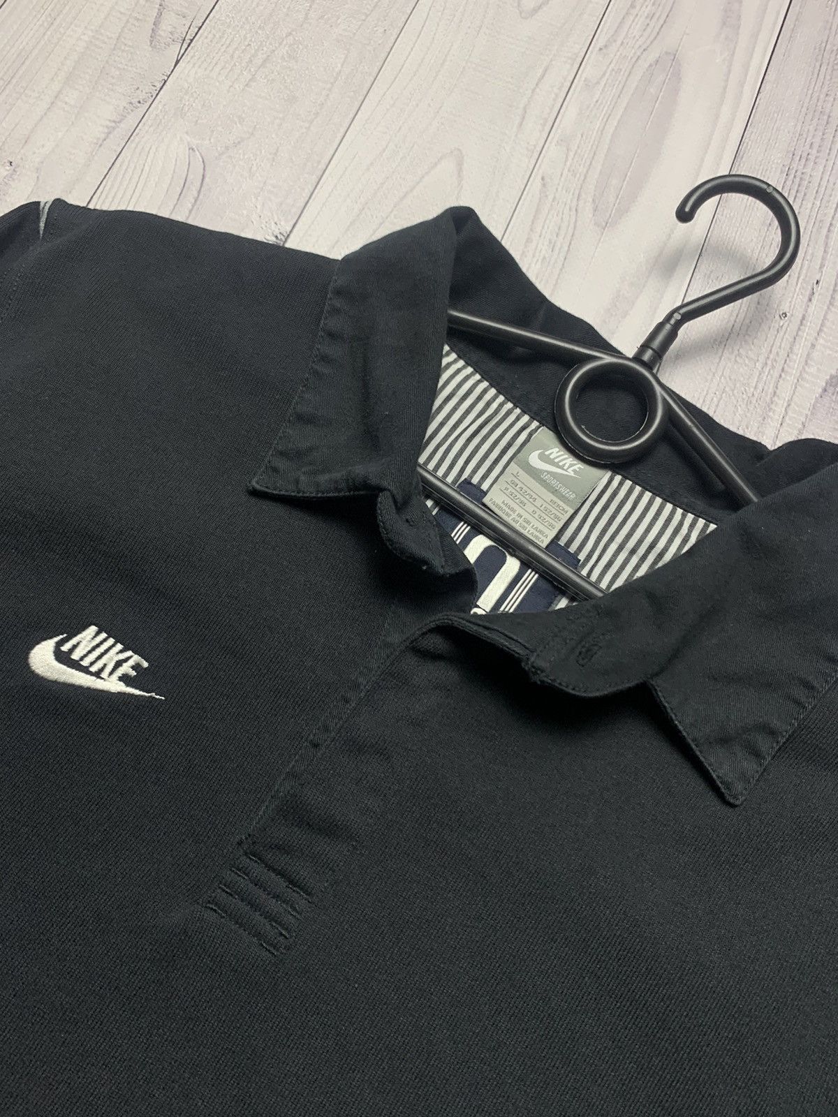 Nike × Vintage Vintage Nike Rugby shirt size L Size US L / EU 52-54 / 3 - 2 Thumbnail
