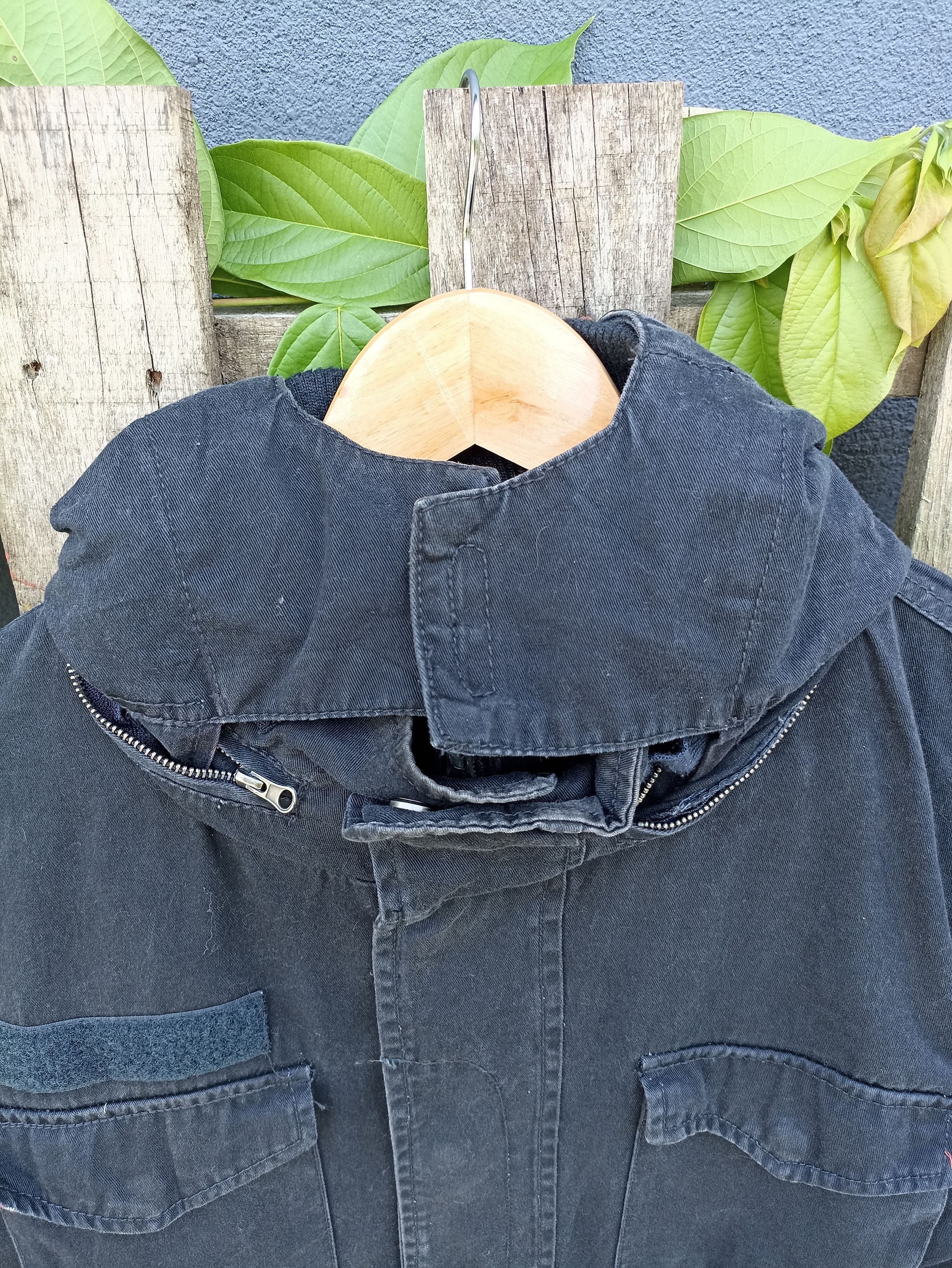Japanese Brand × Vintage Vintage Real Crush Utility Military Hooded Jacket Size US S / EU 44-46 / 1 - 3 Thumbnail