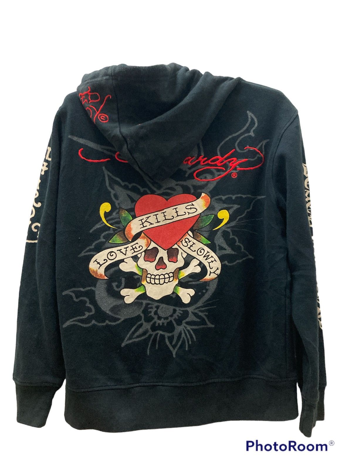 Ed Hardy × Vintage Vintage Ed Hardy missy hoodies Size M / US 6-8 / IT 42-44 - 1 Thumbnail