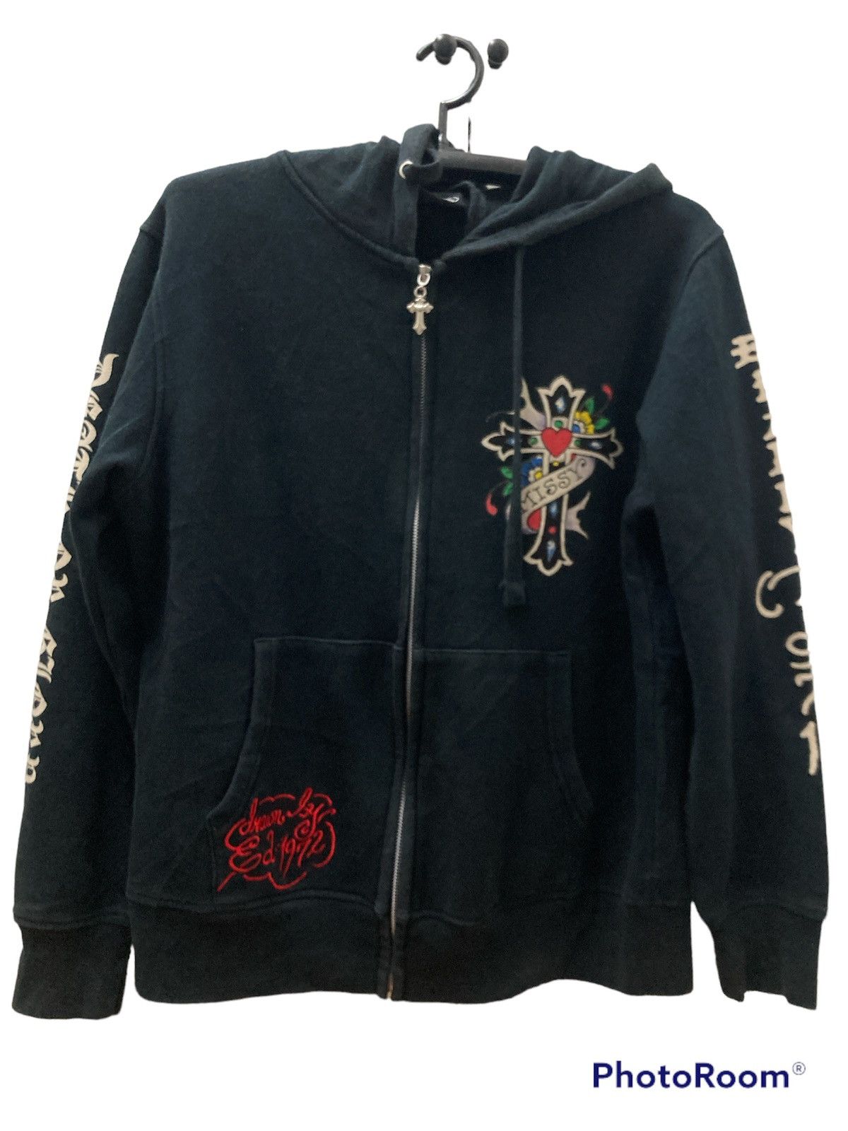 Ed Hardy × Vintage Vintage Ed Hardy missy hoodies Size M / US 6-8 / IT 42-44 - 2 Thumbnail