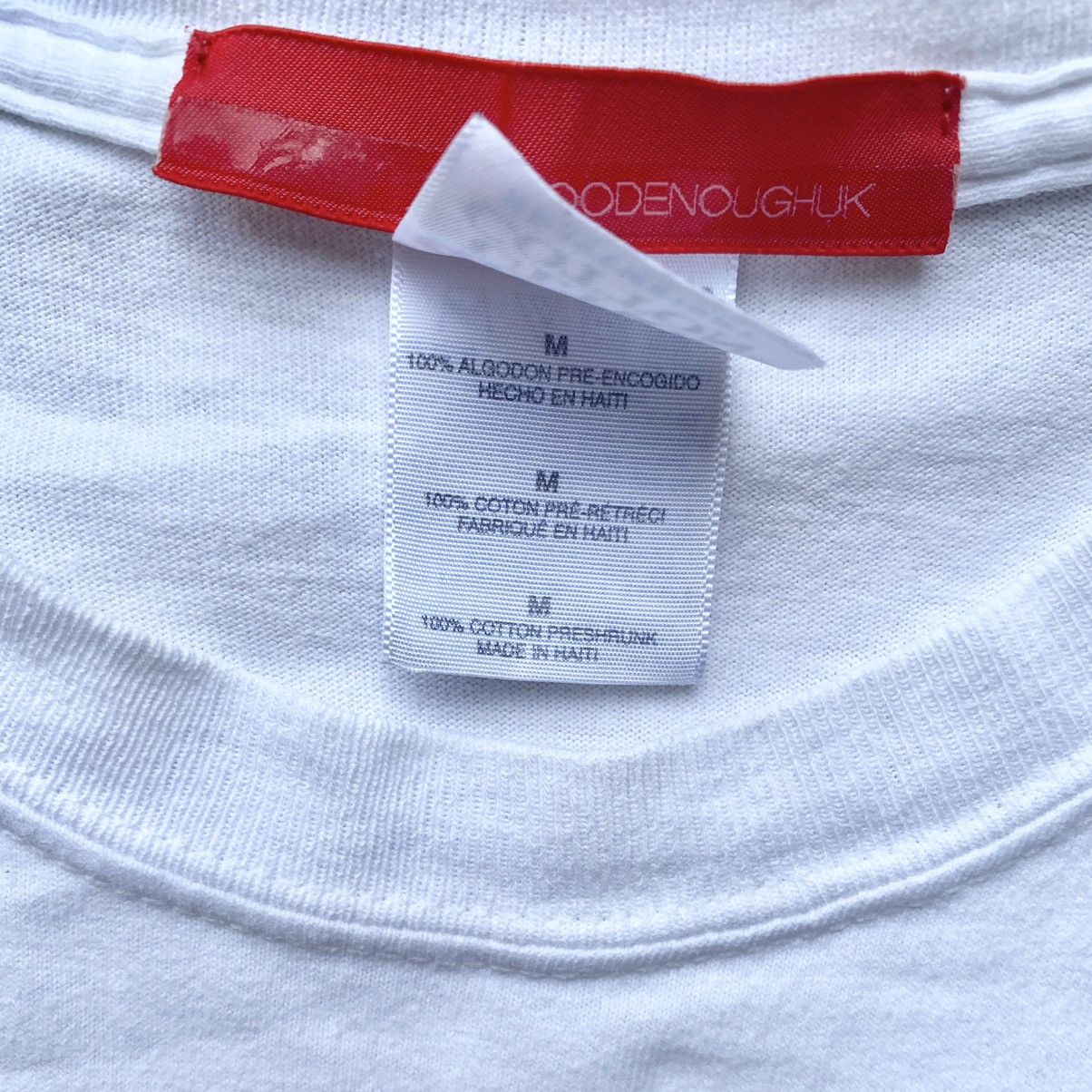 GOODENOUGH Vintage Good Enough UK T Shirt Size US M / EU 48-50 / 2 - 3 Thumbnail
