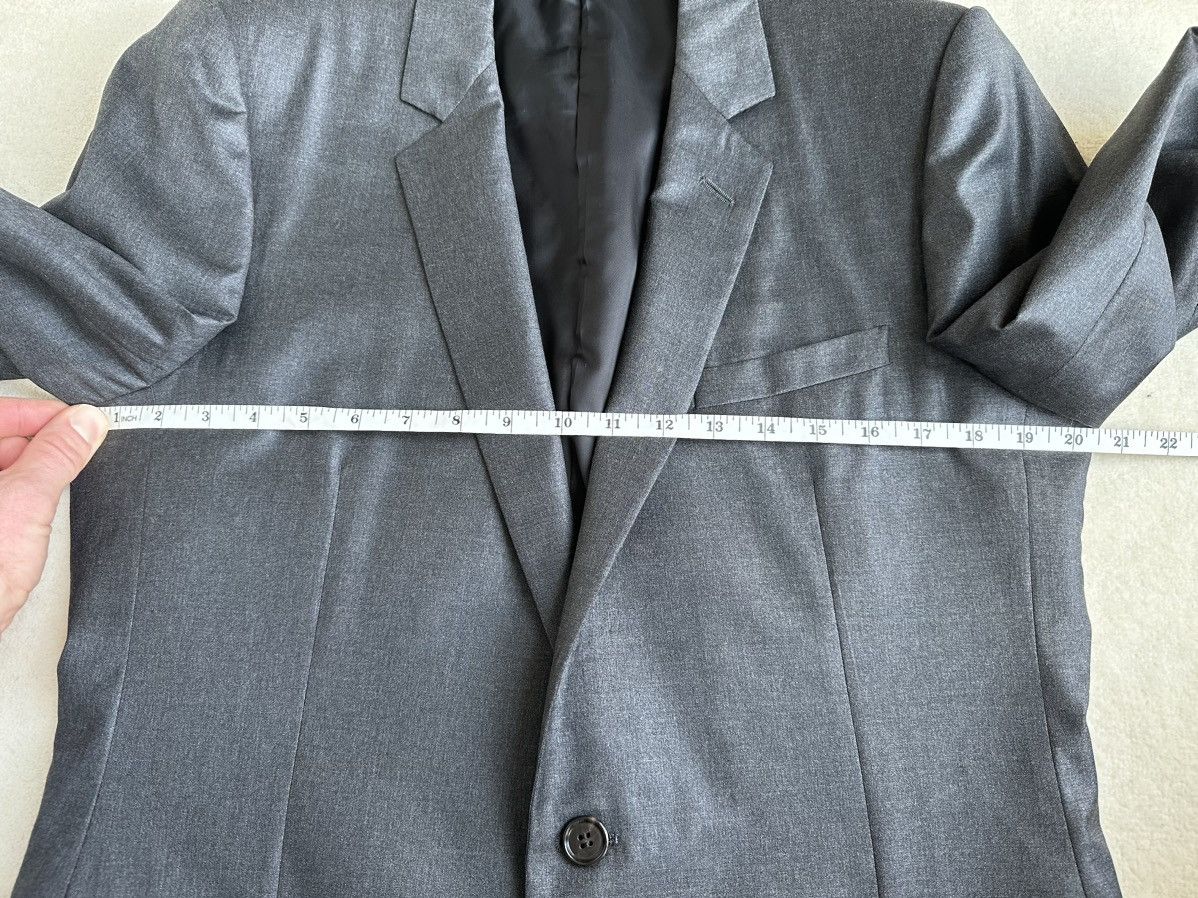 Dior AW10 Dior Homme grey notch lapel suit Grail Archive Size 42R - 9 Thumbnail