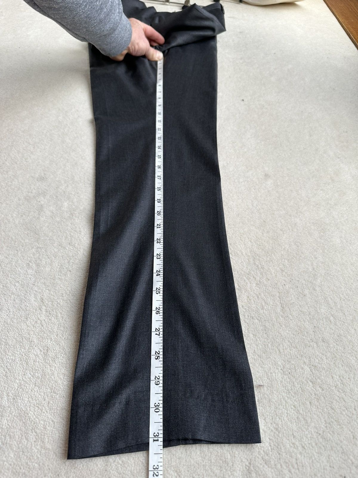 Dior AW10 Dior Homme grey notch lapel suit Grail Archive Size 42R - 19 Thumbnail