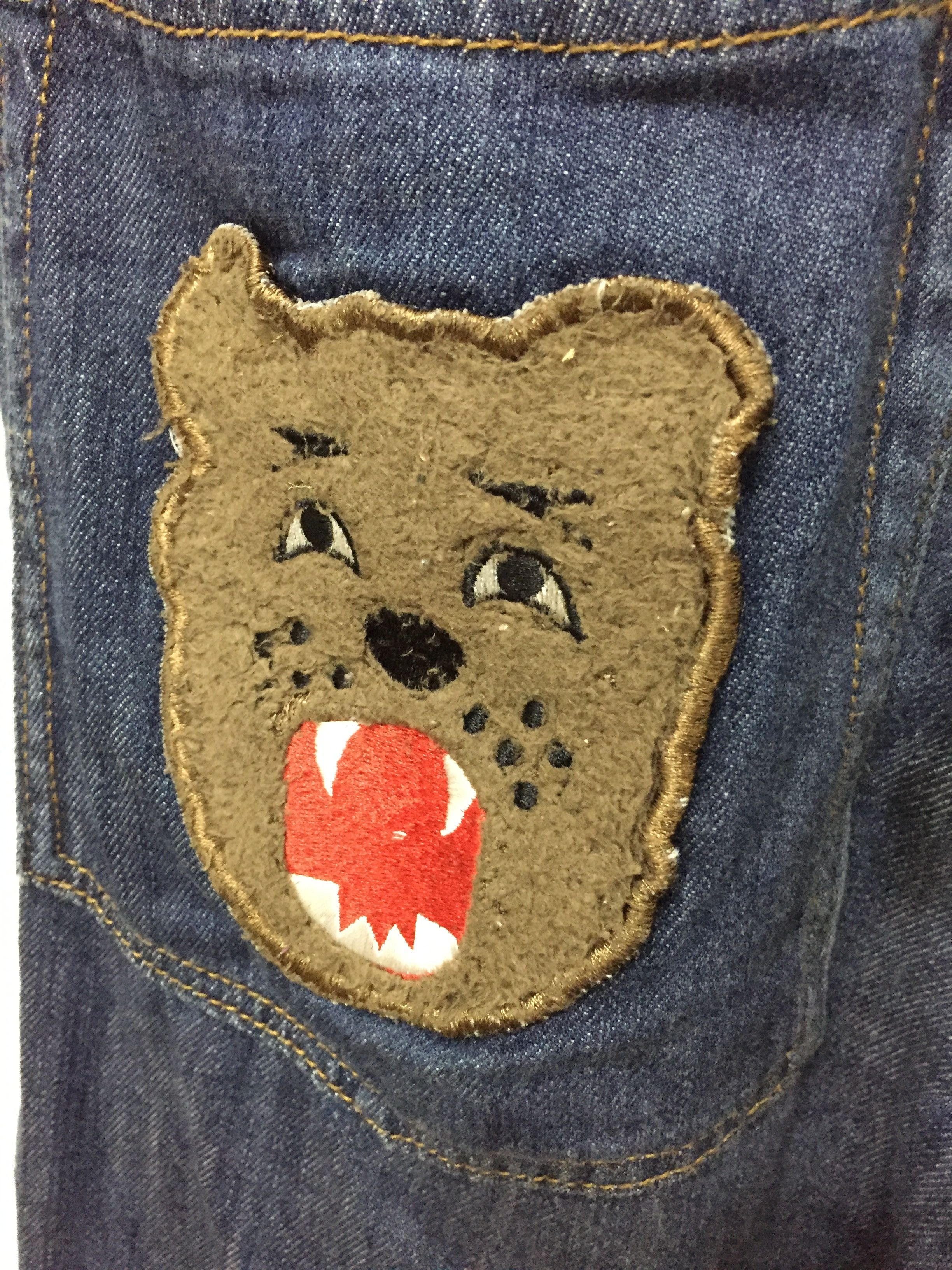 Japanese Brand × Ne-Net × mercibeaucoup Ne Net by ISSEY MIYAKE Sarouel Roar Bear Pants Size 29" - 4 Thumbnail