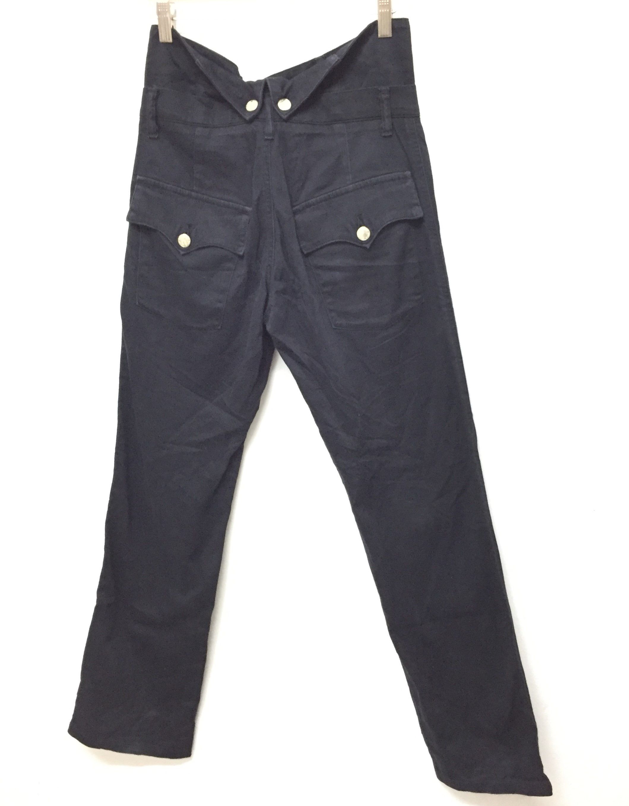 CABANE de ZUCCa × Issey Miyake × Zucca ZUCCA issey miyake Double waist Button fly Flap Pocket Size US 30 / EU 46 - 2 Thumbnail