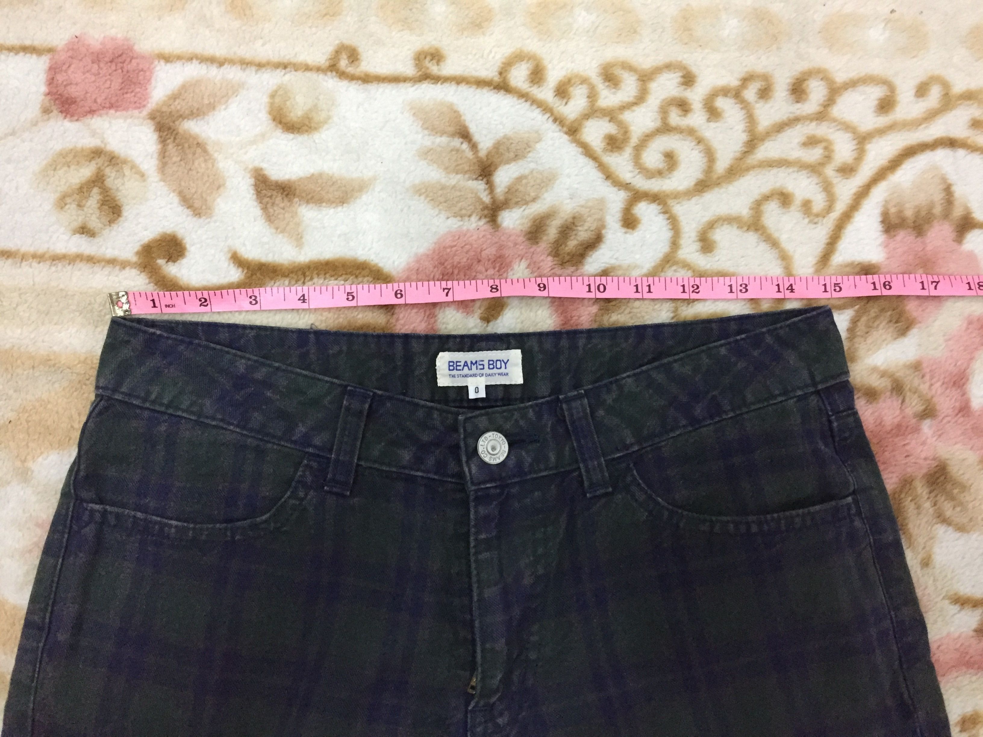 Beams Plus × Japanese Brand black watch tartan crop pants Size US 29 - 10 Thumbnail