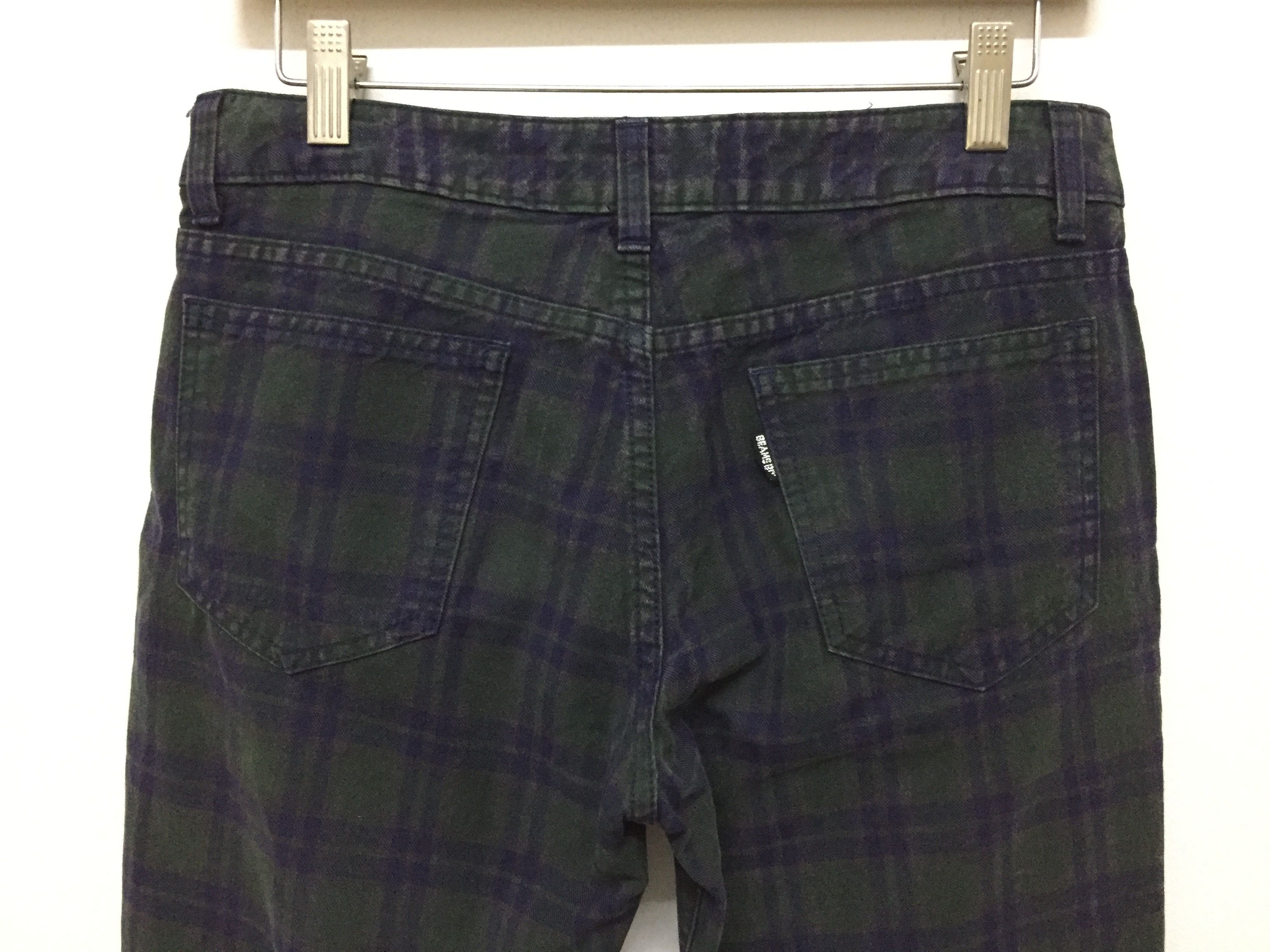 Beams Plus × Japanese Brand black watch tartan crop pants Size US 29 - 7 Thumbnail