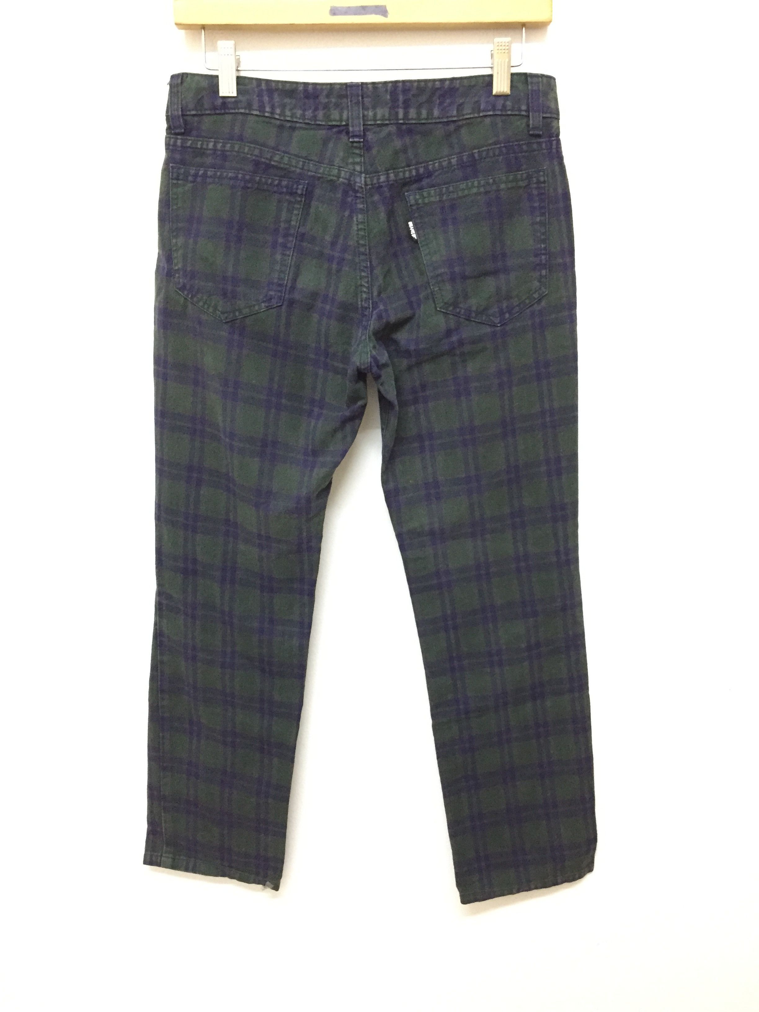 Beams Plus × Japanese Brand black watch tartan crop pants Size US 29 - 6 Thumbnail