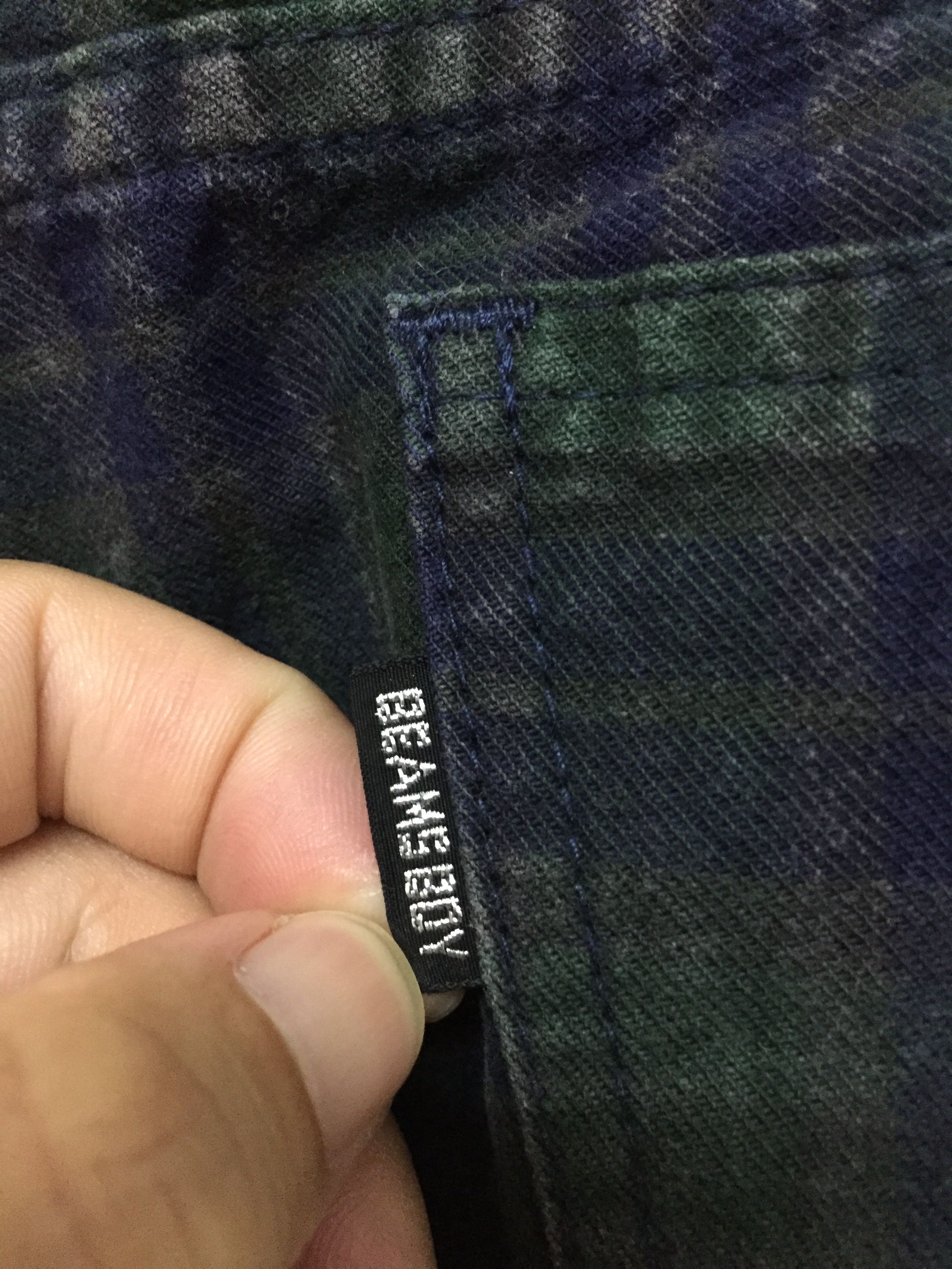 Beams Plus × Japanese Brand black watch tartan crop pants Size US 29 - 8 Thumbnail