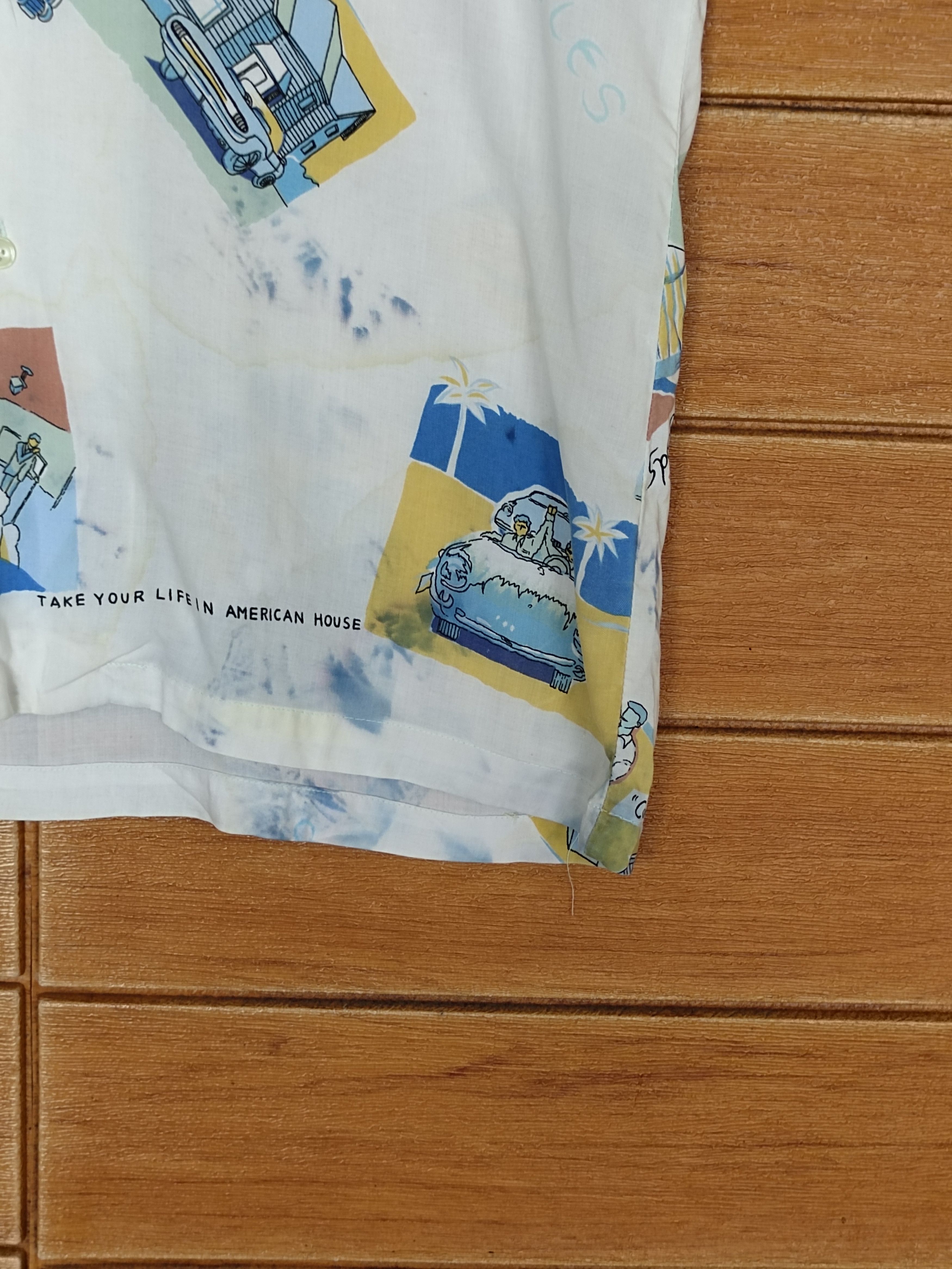 Japanese Brand Vintage Japanese Hawaiian Tropical Sun Aloha Rayon Shirt Size US M / EU 48-50 / 2 - 5 Thumbnail
