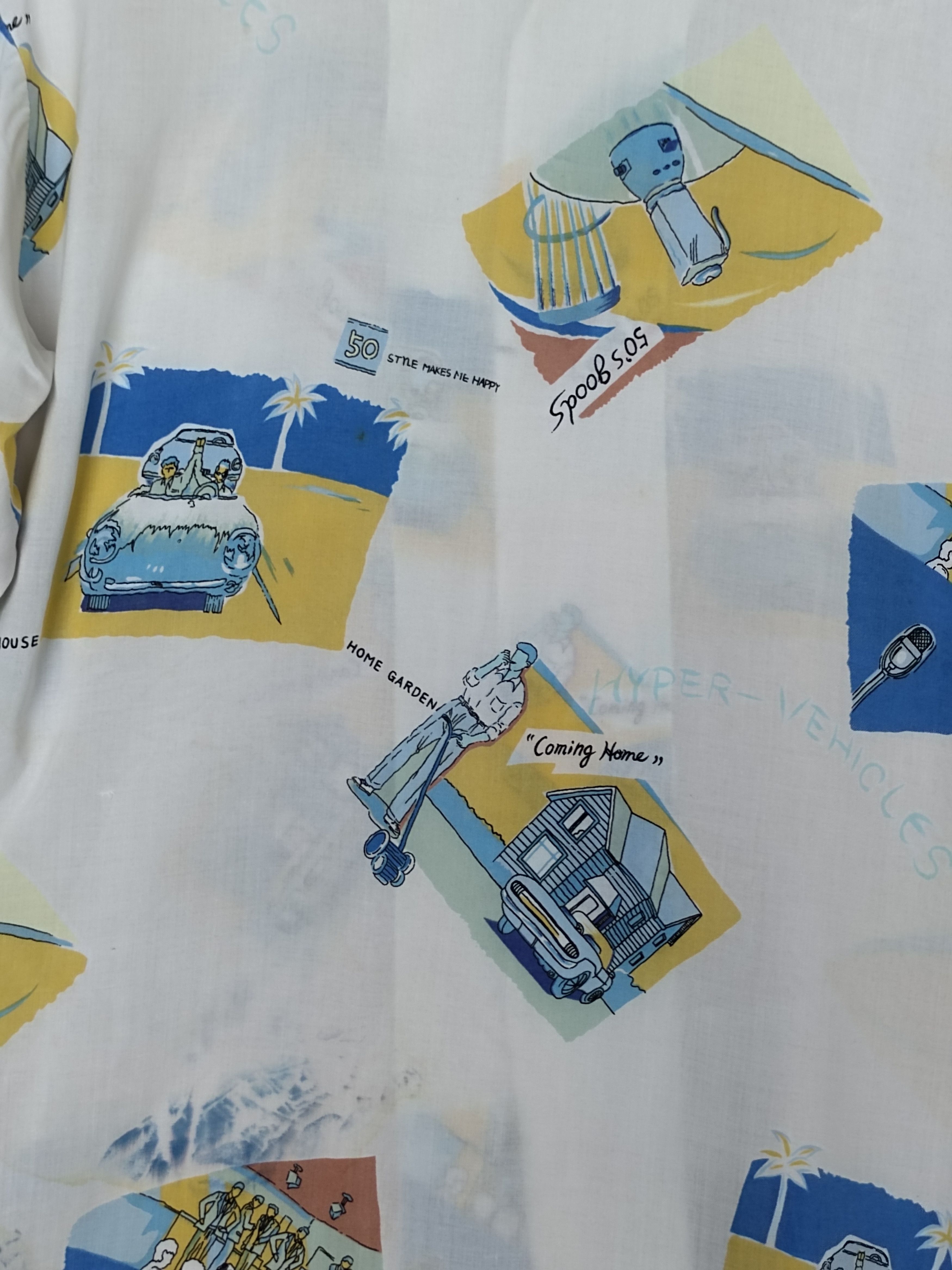 Japanese Brand Vintage Japanese Hawaiian Tropical Sun Aloha Rayon Shirt Size US M / EU 48-50 / 2 - 8 Thumbnail